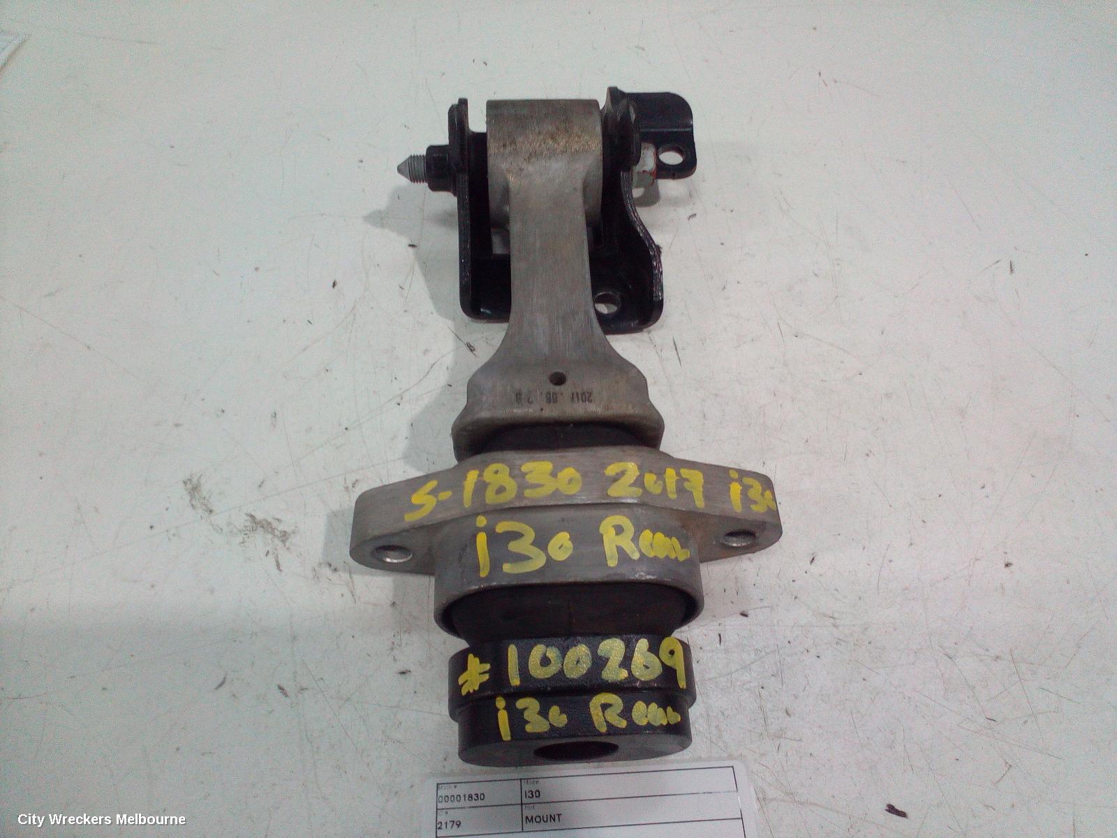 HYUNDAI I30 MOUNT, PD, HATCH, 03/2017 ONWARDS