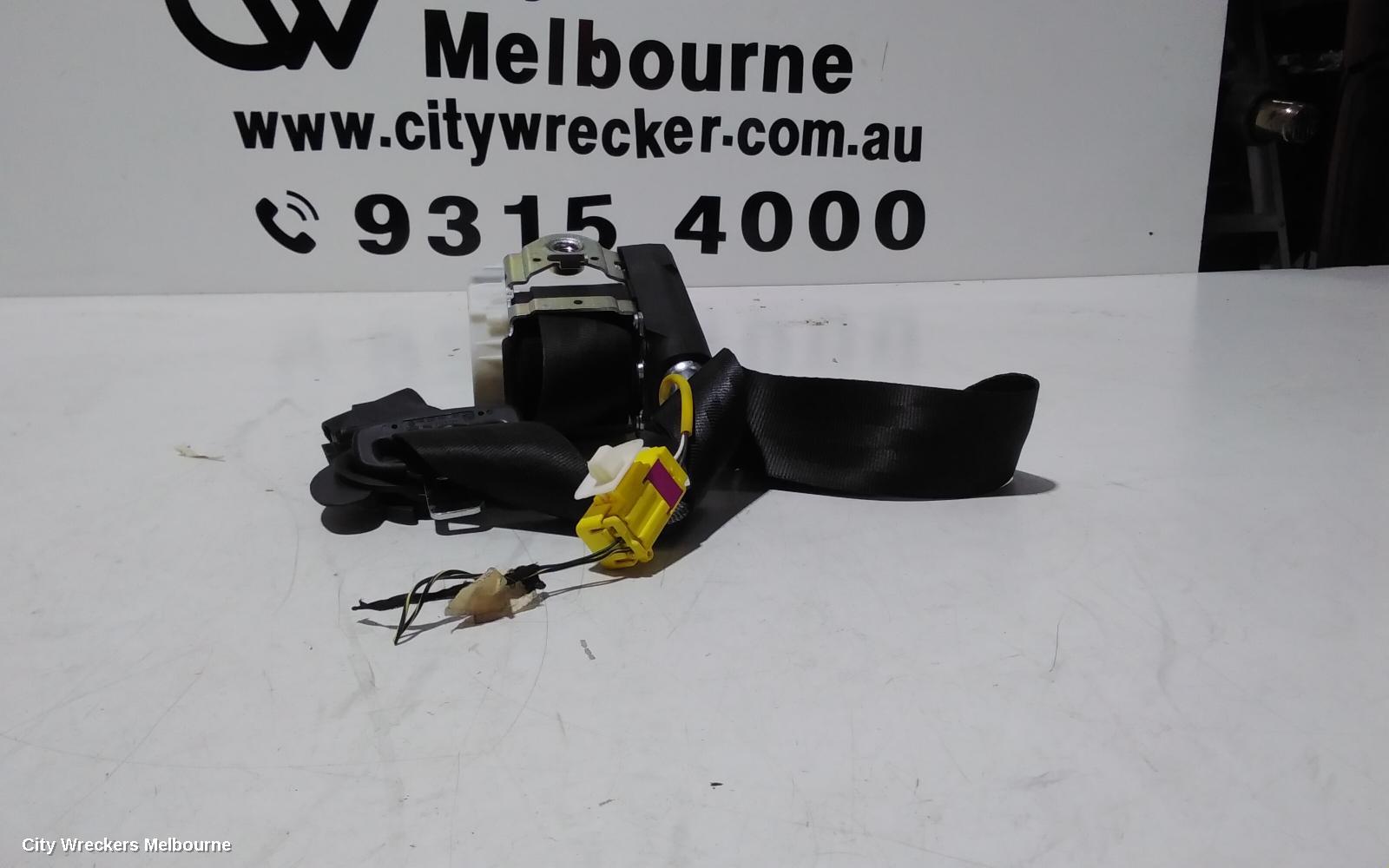 VOLKSWAGEN TIGUAN SEATBELT/STALK, RH FRONT, SEAT BELT STALK ONLY, BIG PLUG TYPE, 5N, 05/2008 - 11/2012