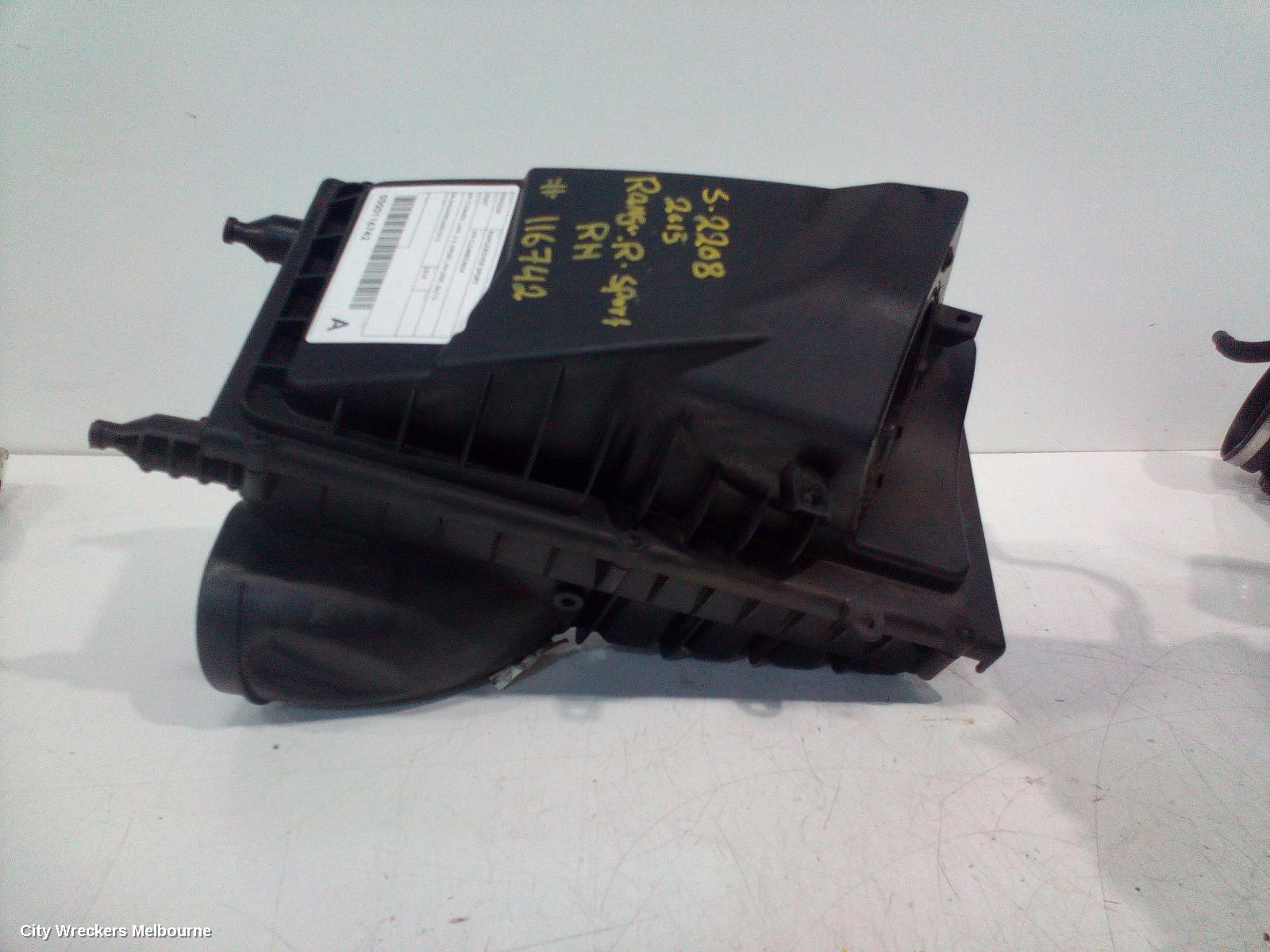 LAND ROVER RANGEROVER SPORT AIR CLEANER/BOX, AIR CLEANER, L494, 3.0, DIESEL, RH SIDE, 06/2013 ONWARDS