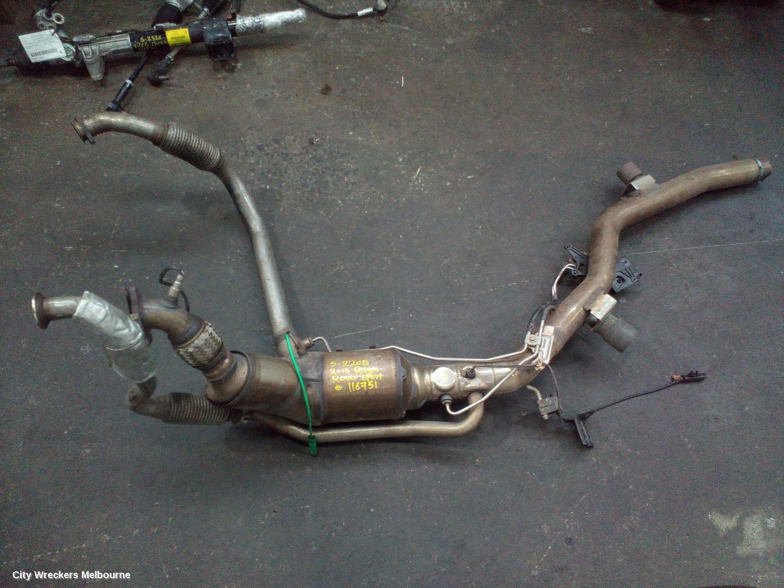 LAND ROVER RANGEROVER SPORT PARTICULATE FILTER/DPF, DIESEL, 3.0, 190KW, L494, 06/2013 ONWARDS