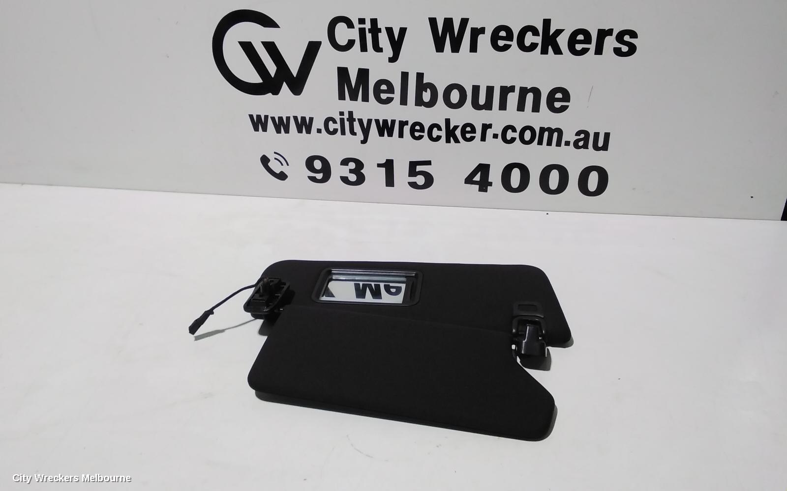 LAND ROVER RANGEROVER SPORT SUNVISOR, L494, RH SIDE, BLACK, 12/2013 - 04/2022