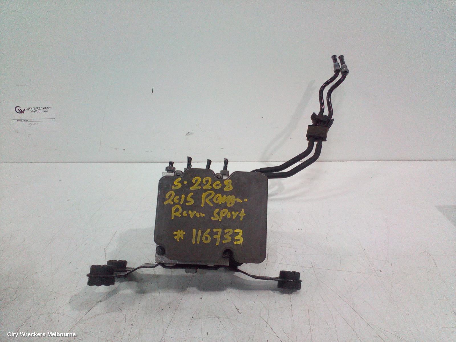LAND ROVER RANGEROVER SPORT ABS PUMP/MODULATOR, L494, 12/2013 - 04/2022