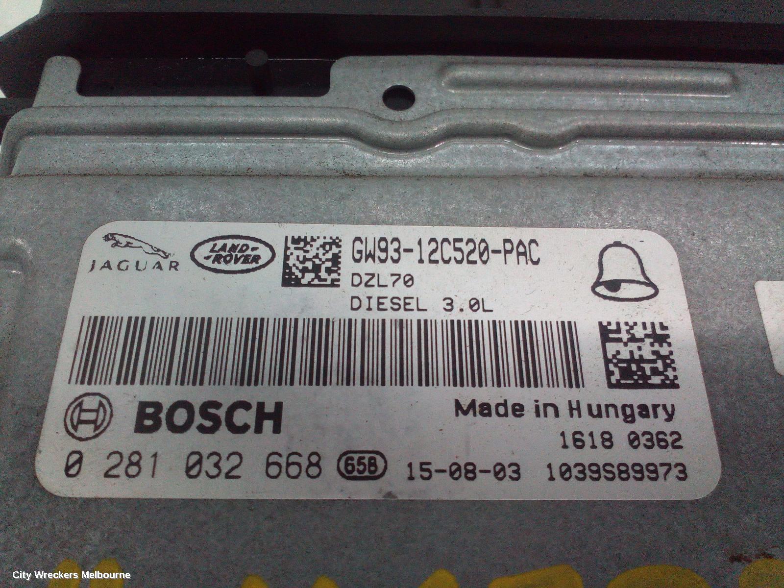 LAND ROVER RANGEROVER SPORT ECU, ENGINE ECU, 3.0, DIESEL, ECU ONLY, L494, 06/2013 - 04/2022
