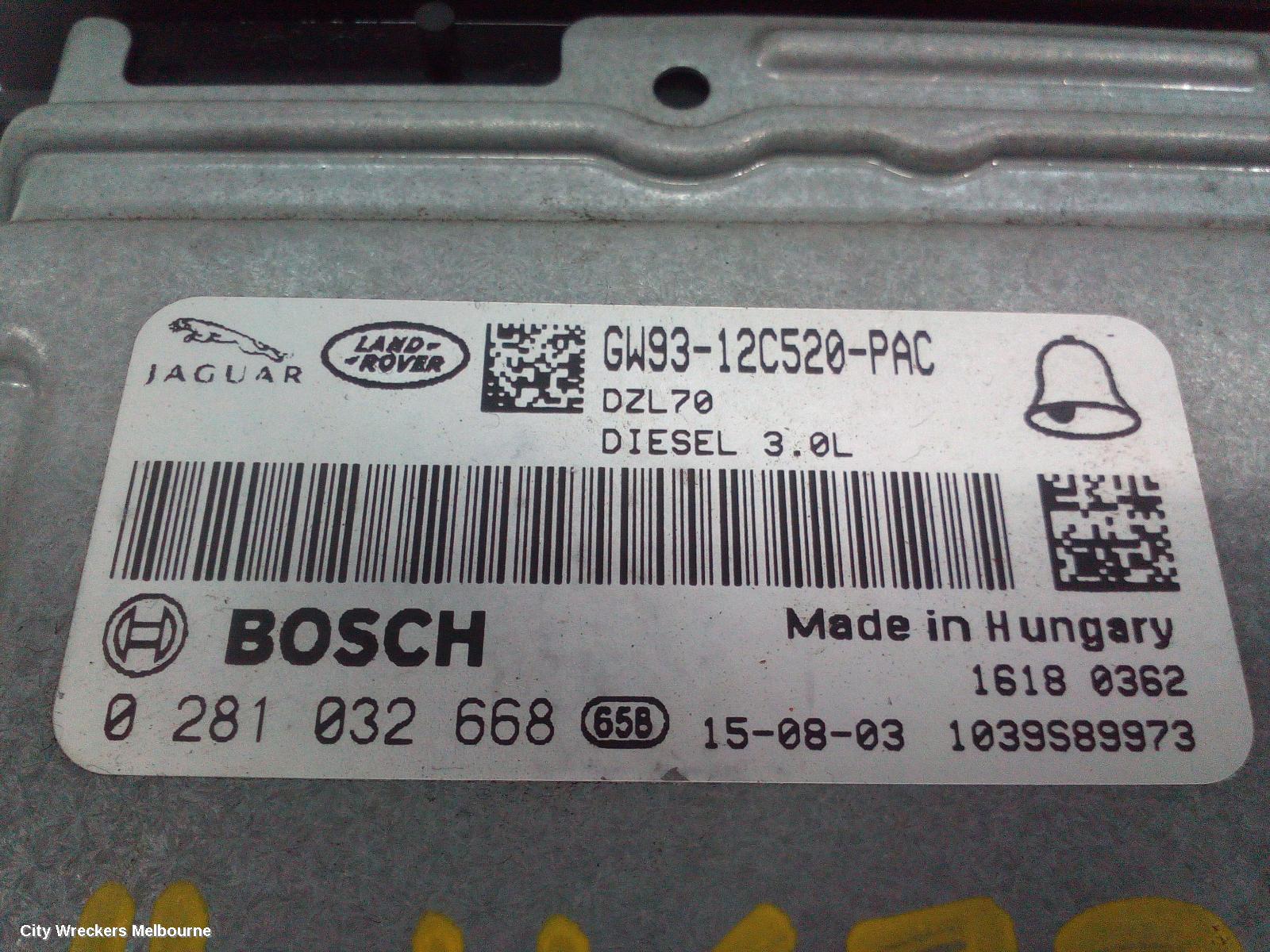 LAND ROVER RANGEROVER SPORT ECU, ENGINE ECU, 3.0, DIESEL, ECU ONLY, L494, 06/2013 - 04/2022