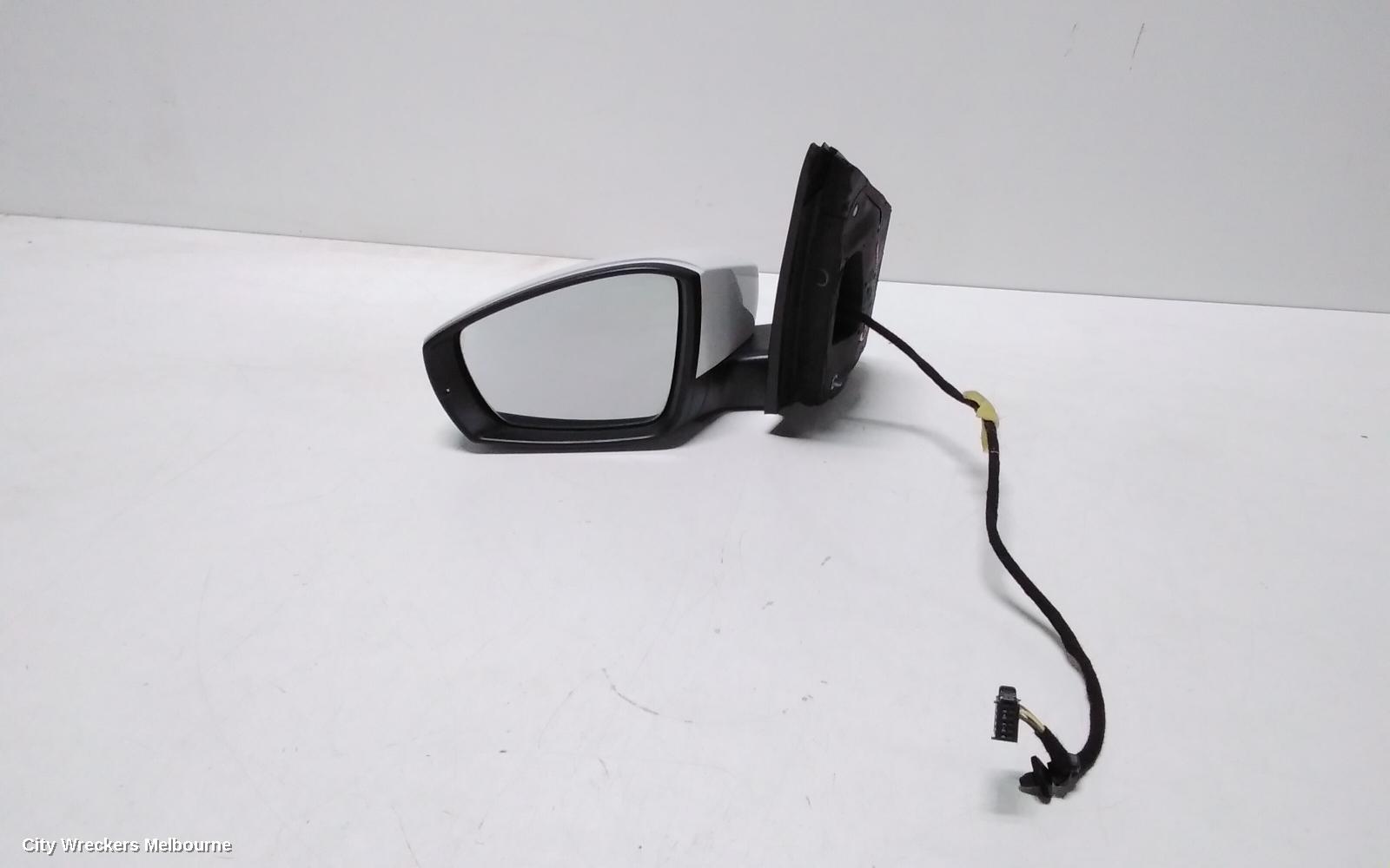 VOLKSWAGEN POLO LEFT DOOR MIRROR, 6R, HEATED TYPE, 05/2010 - 05/2014