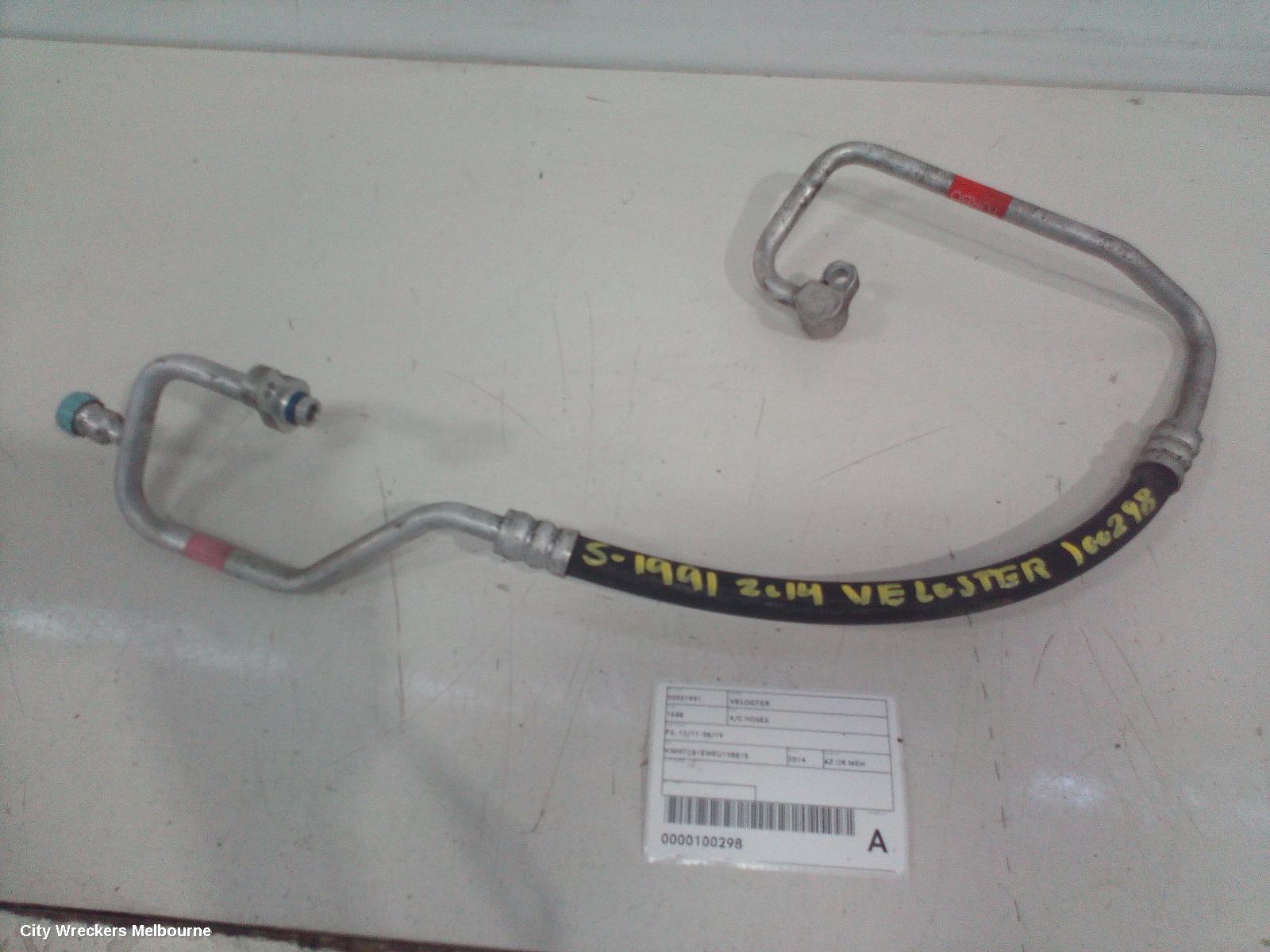 HYUNDAI VELOSTER A/C HOSES, FS, 10/2011 - 08/2019