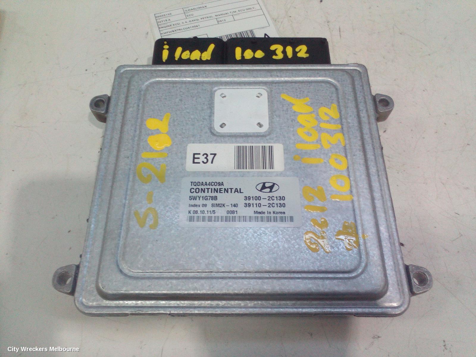 HYUNDAI ILOAD/IMAX ECU, ENGINE ECU, 2.4, G4KG, PETROL, MANUAL T/M, ECU ONLY, TQ, 11/2007 - 05/2018