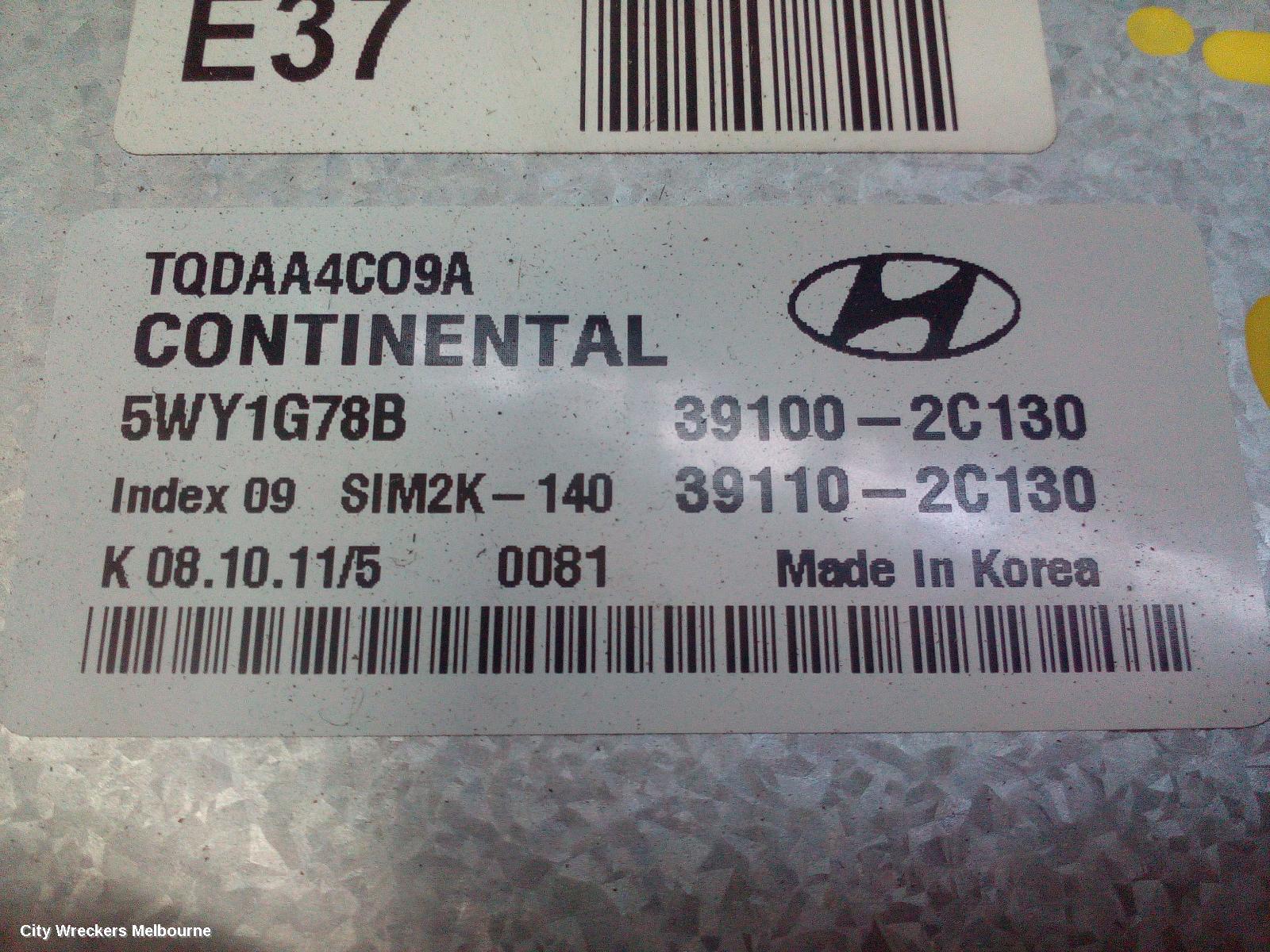 HYUNDAI ILOAD/IMAX ECU, ENGINE ECU, 2.4, G4KG, PETROL, MANUAL T/M, ECU ONLY, TQ, 11/2007 - 05/2018