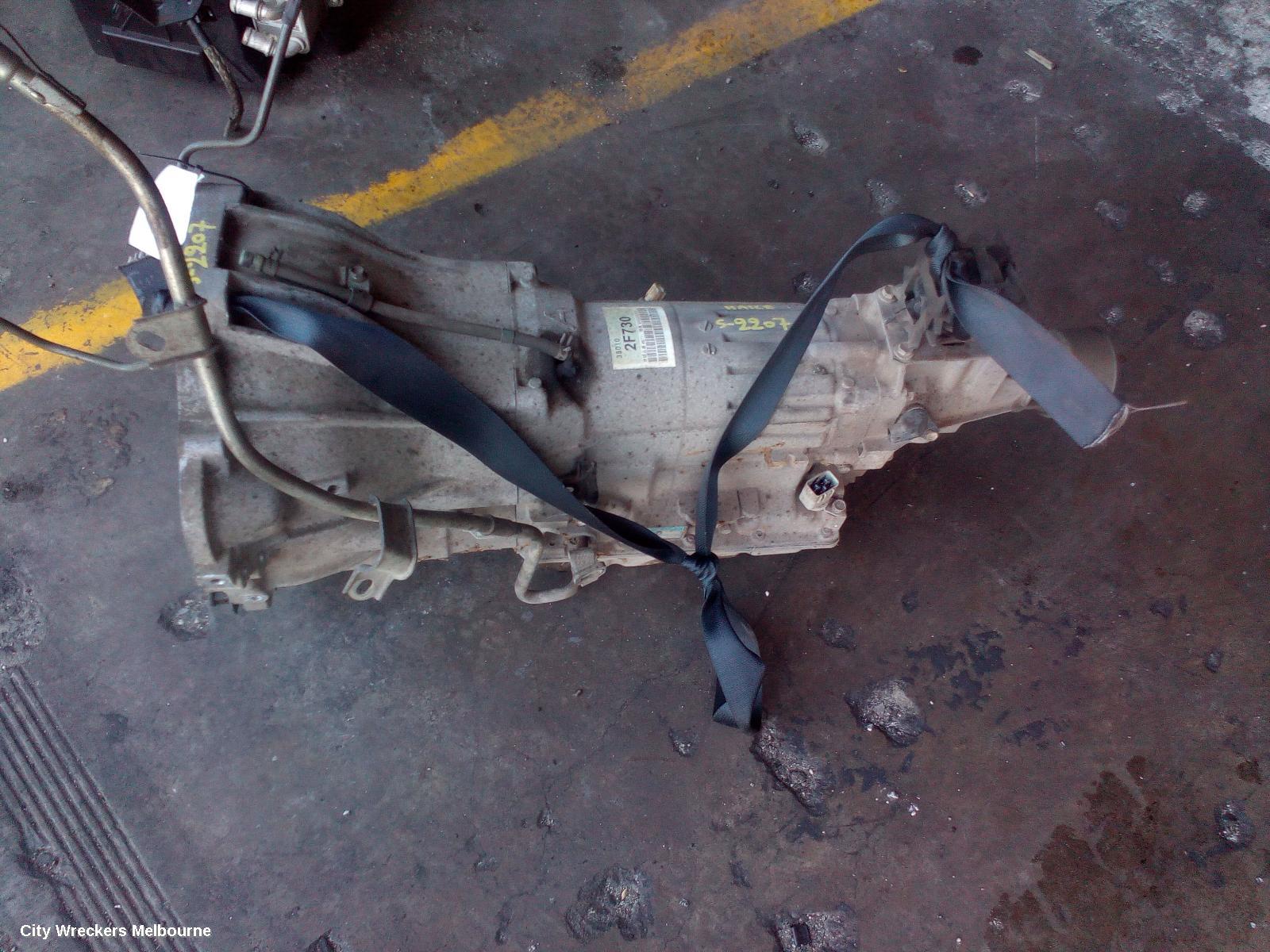 TOYOTA HIACE TRANS/GEARBOX, AUTO, RWD, PETROL, 2.7, 2TR-FE, TRH, A343E CODE, 03/2005 - 02/2015