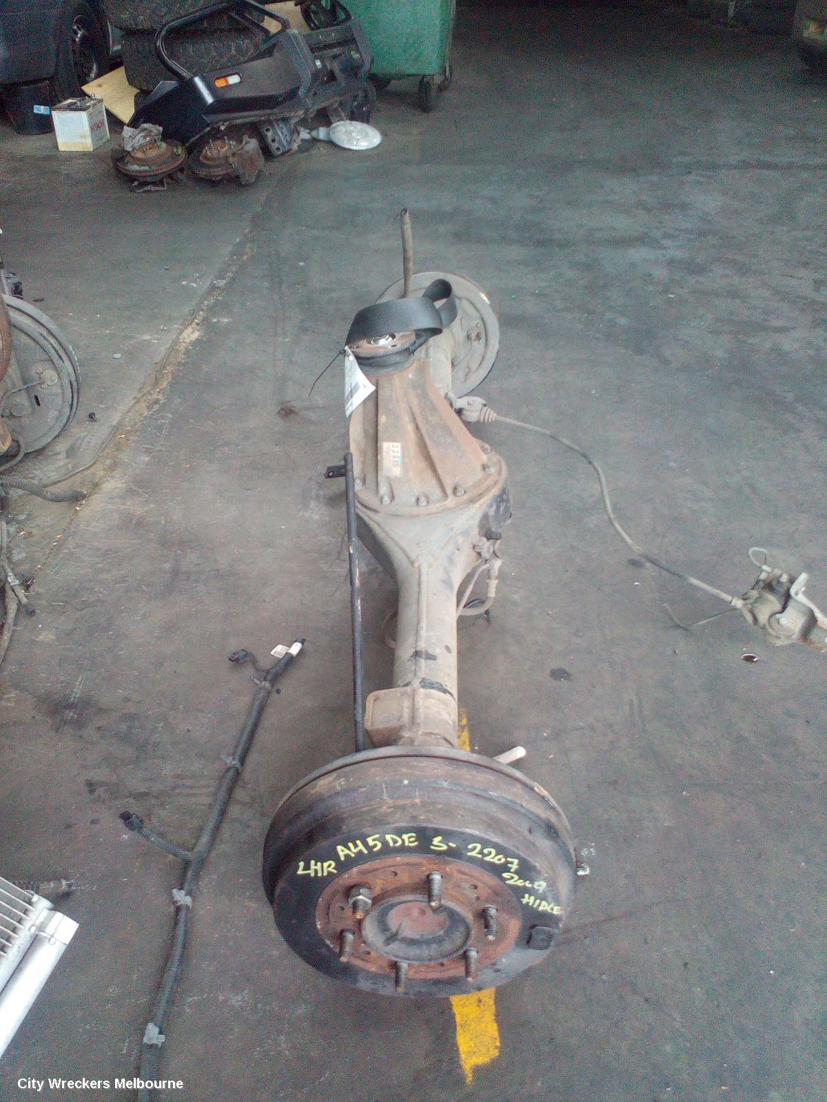 TOYOTA HIACE REAR DIFF ASSEMBLY, PETROL, TRH, LWB, 4.875 RATIO (A07A CODE), ABS TYPE, 03/2015 - 04/2019