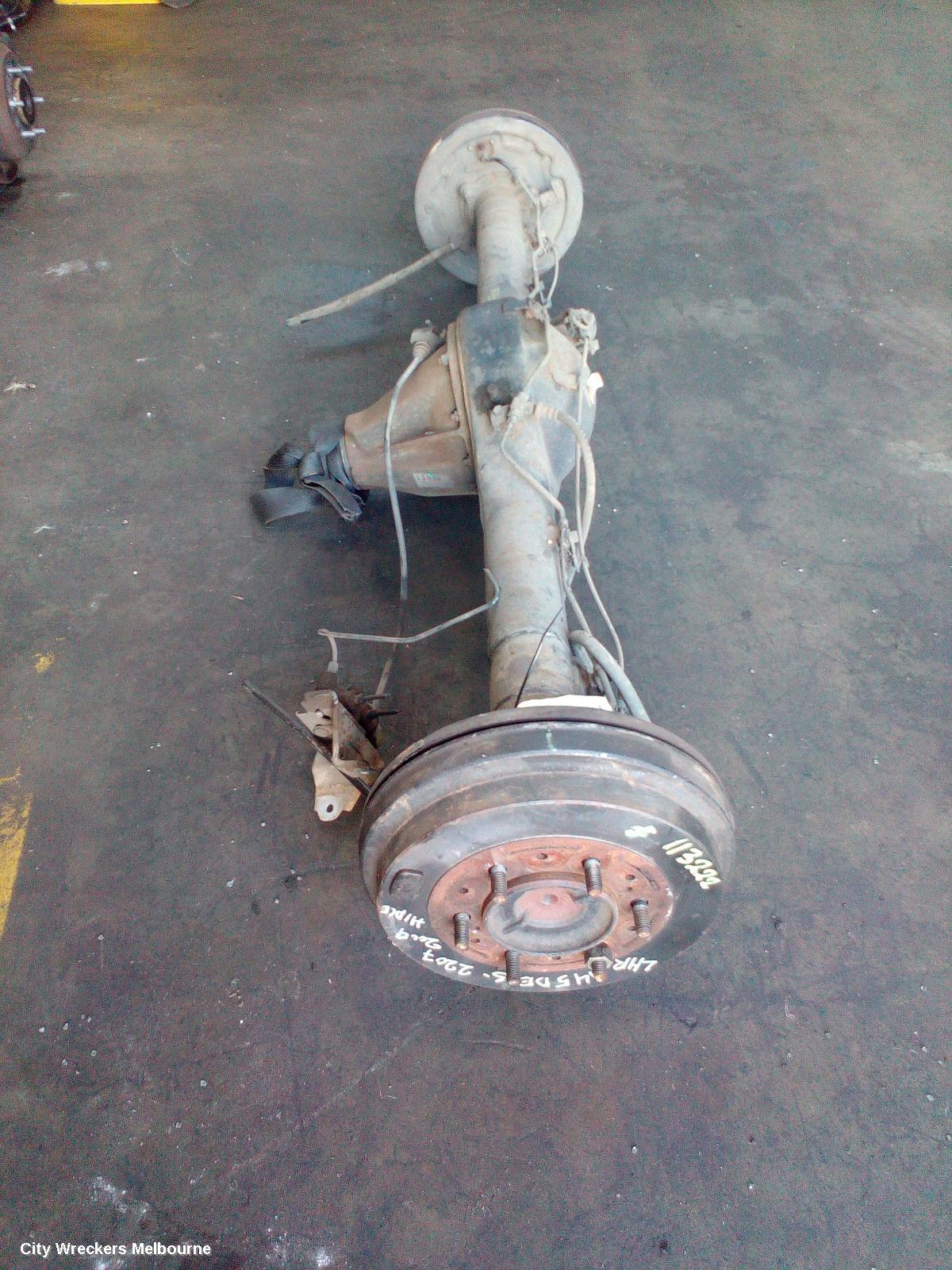 TOYOTA HIACE REAR DIFF ASSEMBLY, PETROL, TRH, LWB, 4.875 RATIO (A07A CODE), ABS TYPE, 03/2015 - 04/2019