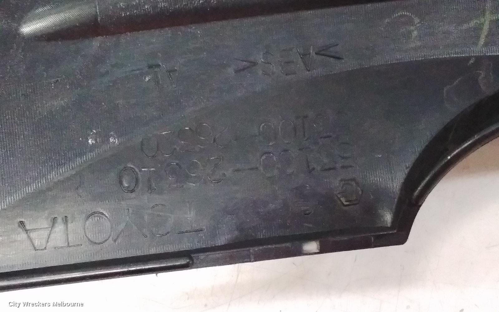 TOYOTA HIACE GRILLE, RADIATOR GRILLE, TRH/KDH, LWB/SWB TYPE, 10/2007 - 08/2010