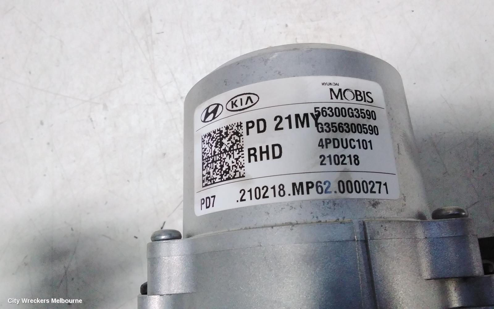 HYUNDAI I30 STEERING COLUMN, ELECTRIC W/ MOTOR ON COLUMN TYPE, PD (S. KOREA VIN KMHH), 03/2021 ONWARDS