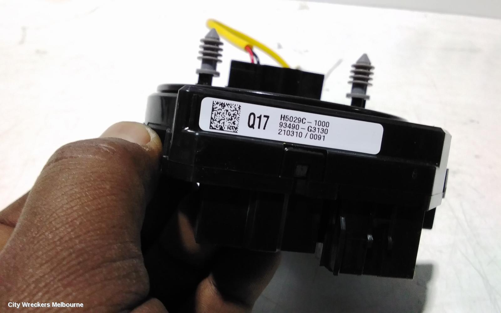 HYUNDAI I30 AIRBAG MODULE/SENSOR, CLOCKSPRING, PD, HATCH (S. KOREA VIN KMHH), 03/2017 ONWARDS