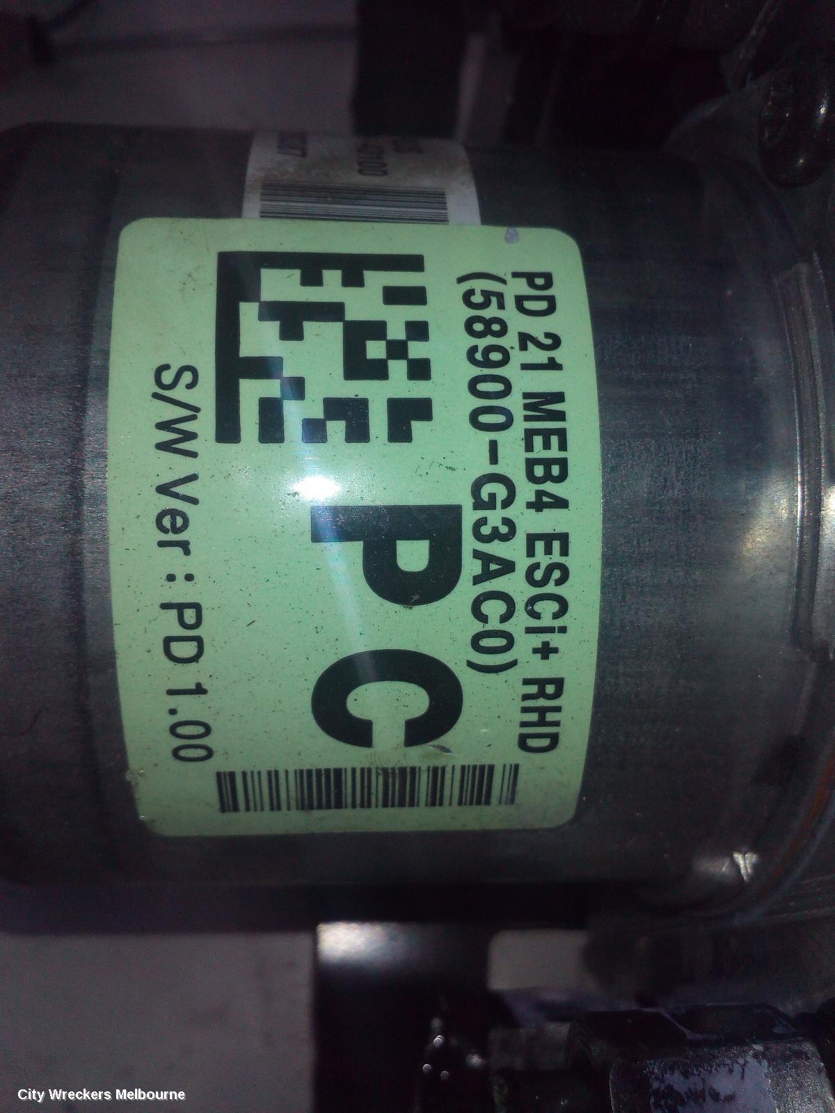 HYUNDAI I30 ABS PUMP/MODULATOR, P/N, 58900G3AC0, PD, 03/2017 ONWARDS