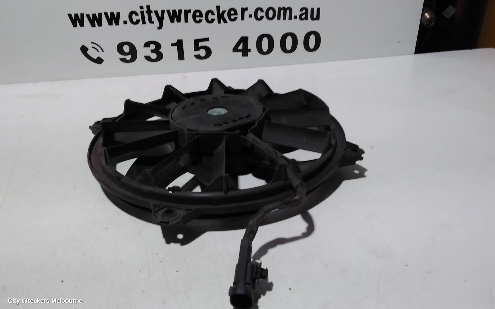 VOLKSWAGEN CADDY FAN, SINGLE FAN ASSY, 1.6, DIESEL, 2K, 08/2010 - 06/2015