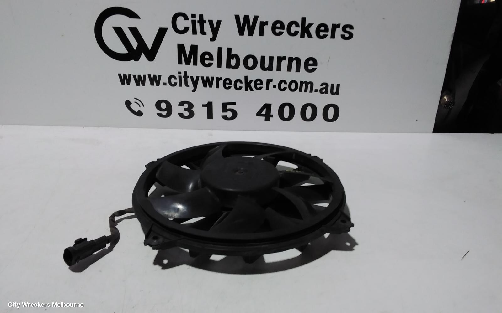 VOLKSWAGEN CADDY FAN, SINGLE FAN ASSY, 1.6, DIESEL, 2K, 08/2010 - 06/2015