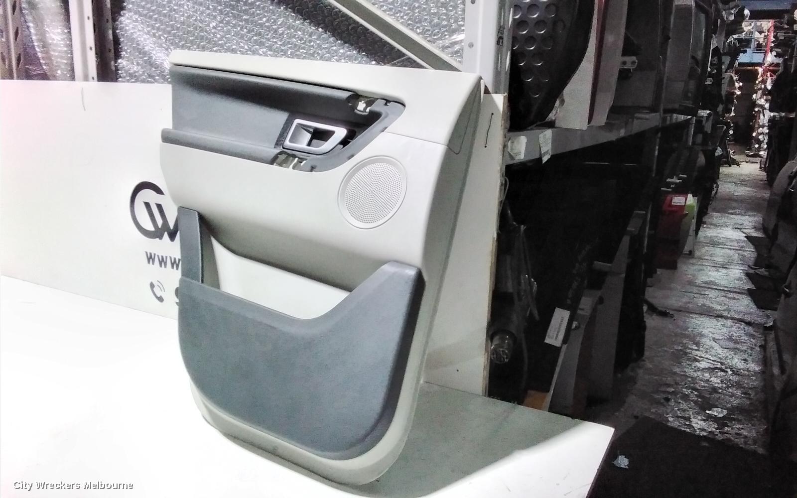 LAND ROVER DISCOVERY SPORT DOOR TRIM, LH REAR, L550, LEATHER, BLACK, SE/HSE, 01/2015 - 06/2019