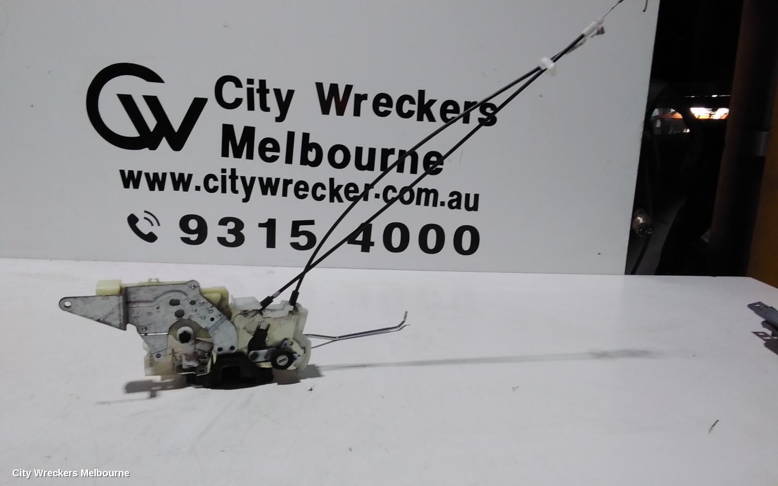 HOLDEN COLORADO DOOR/BOOT/GATE LOCK, RIGHT REAR DOOR LOCK, RG, 01/2012 - 12/2020