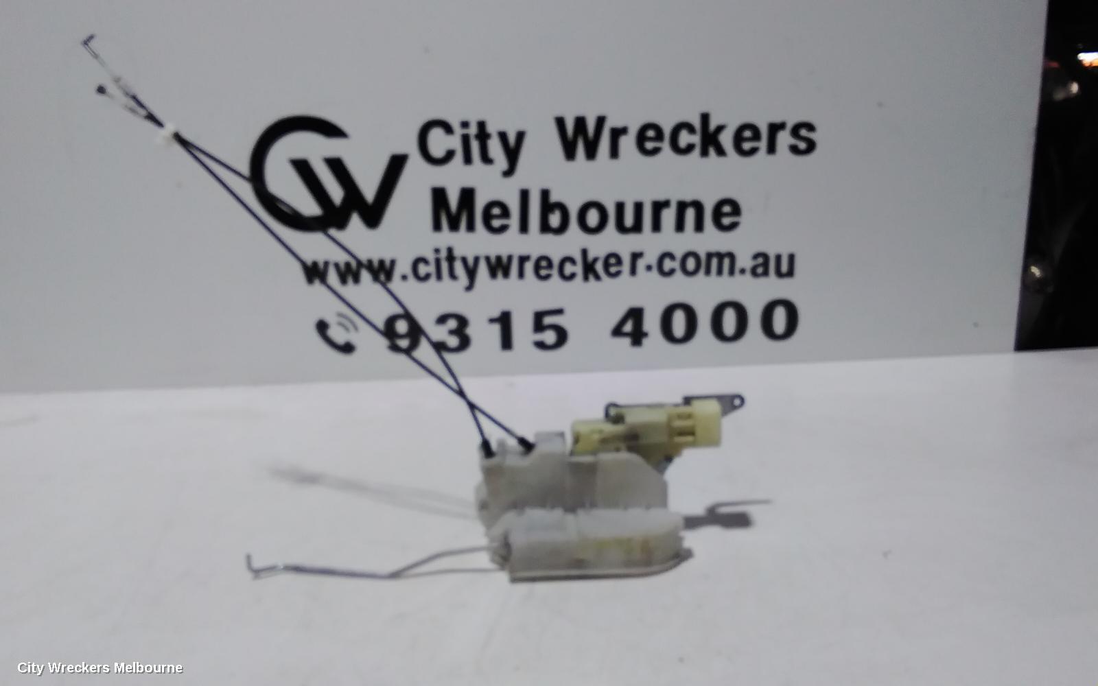 HOLDEN COLORADO DOOR/BOOT/GATE LOCK, RIGHT REAR DOOR LOCK, RG, 01/2012 - 12/2020