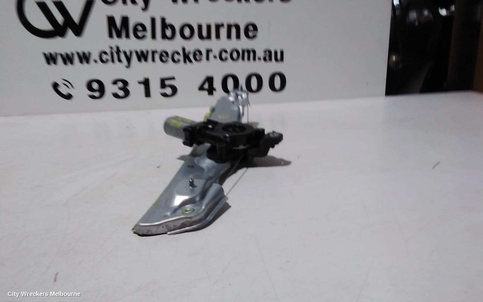 HOLDEN ASTRA RIGHT REAR WND REG/MOTOR, BK, 5DR HATCH, 09/2016 ONWARDS