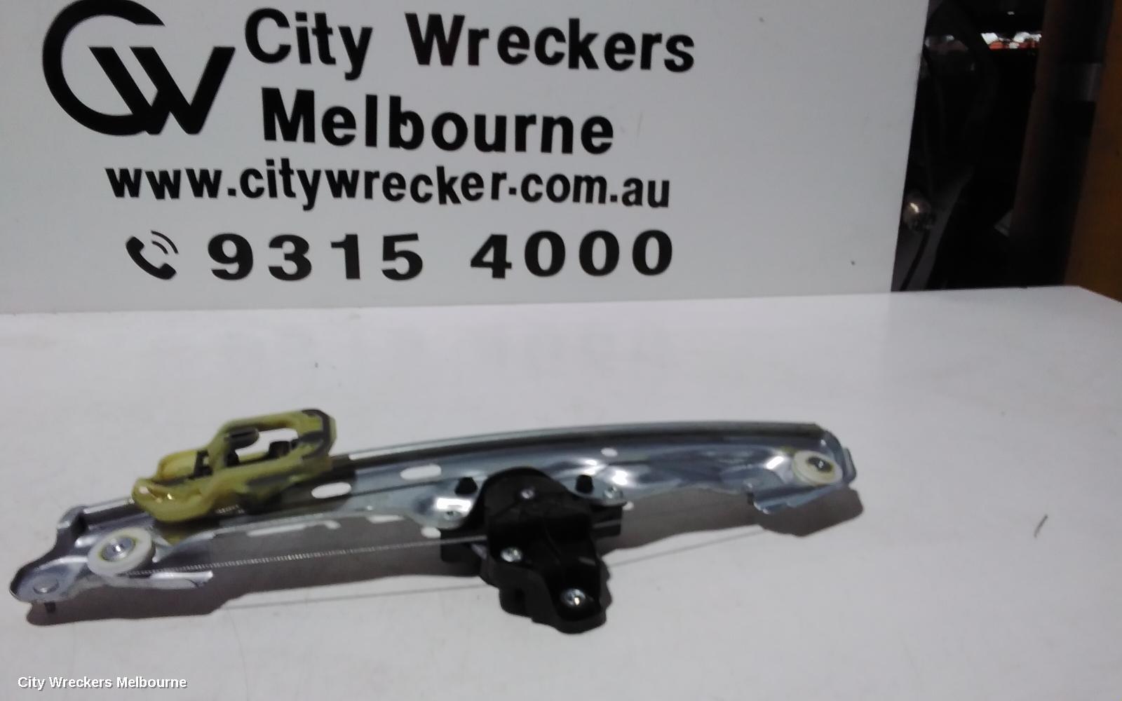 HOLDEN ASTRA RIGHT REAR WND REG/MOTOR, BK, 5DR HATCH, 09/2016 ONWARDS