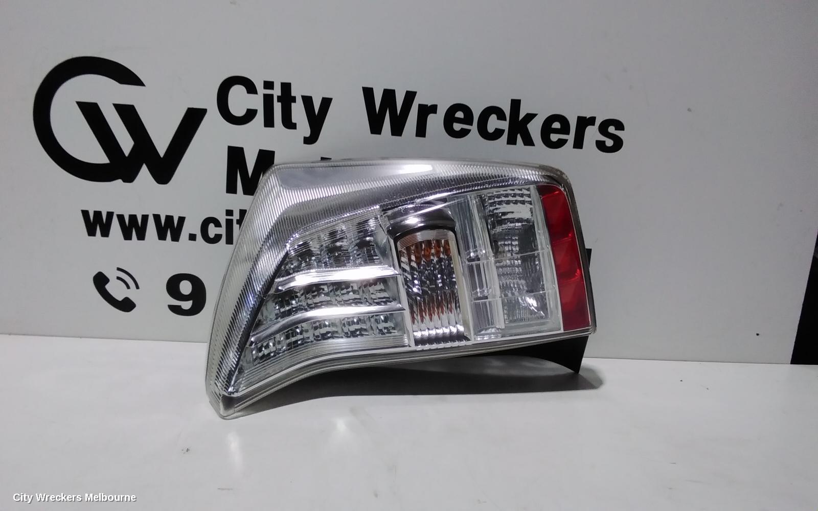 TOYOTA PRIUS RIGHT TAILLIGHT, ZVW30R, LENS# 4737, 06/2009 - 12/2011