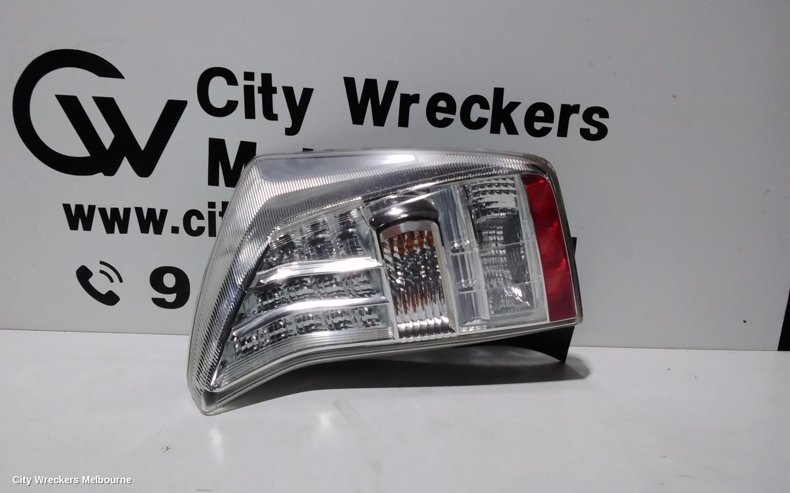 TOYOTA PRIUS RIGHT TAILLIGHT, ZVW30R, LENS# 4737, 06/2009 - 12/2011