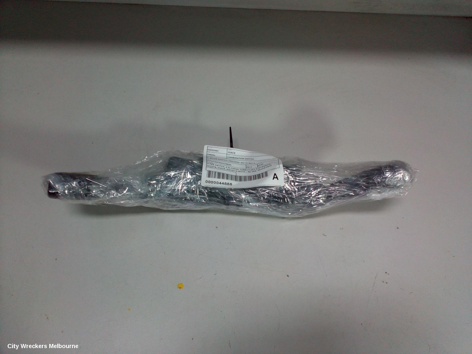 TOYOTA HIACE COMBINATION SWITCH, FLASHER SWITCH, TRH/KDH, 03/2014 - 04/2019
