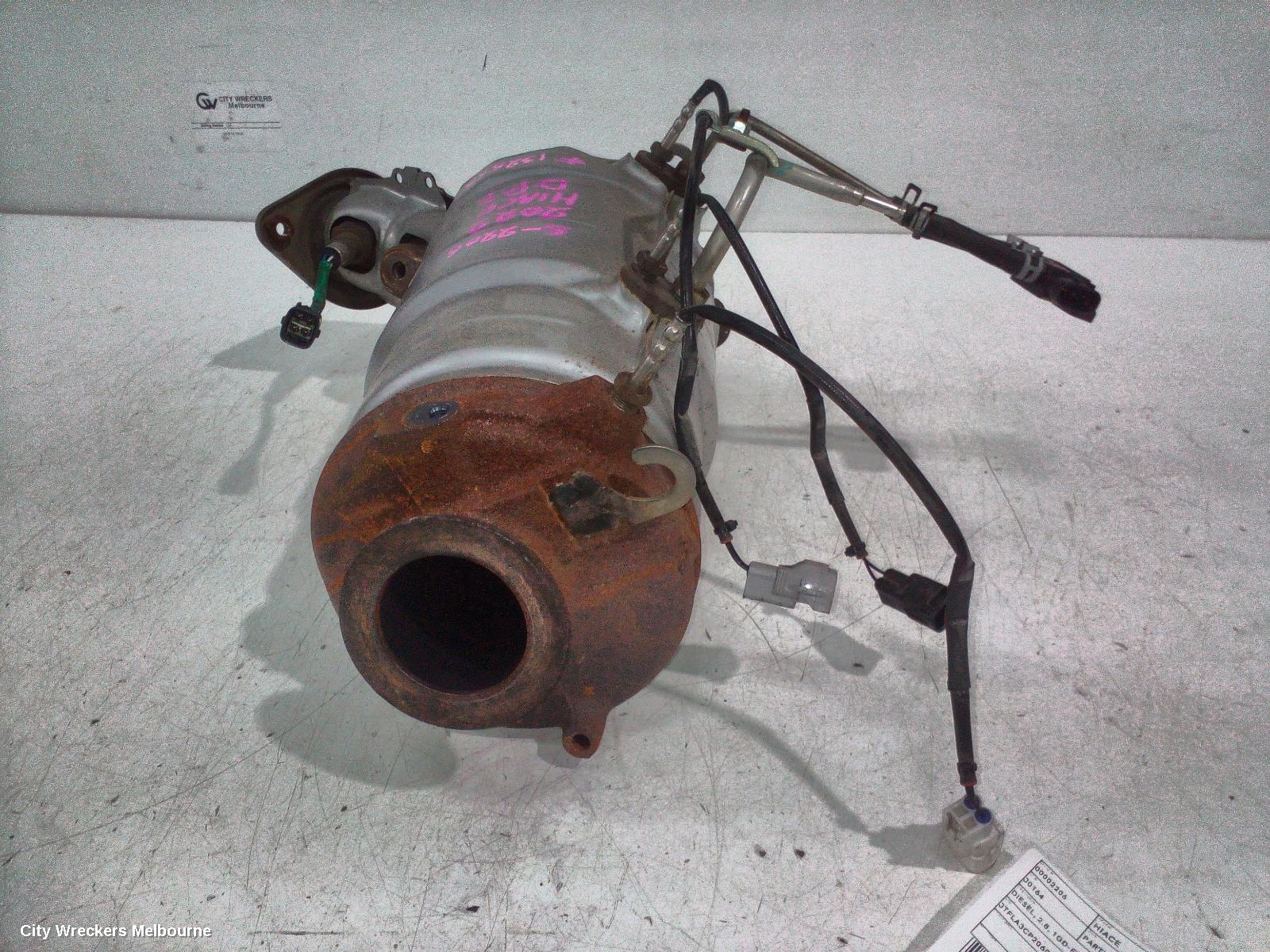 TOYOTA HIACE PARTICULATE FILTER/DPF, DIESEL, 2.8, 1GD-FTV, 300 SERIES, 04/2019 ONWARDS