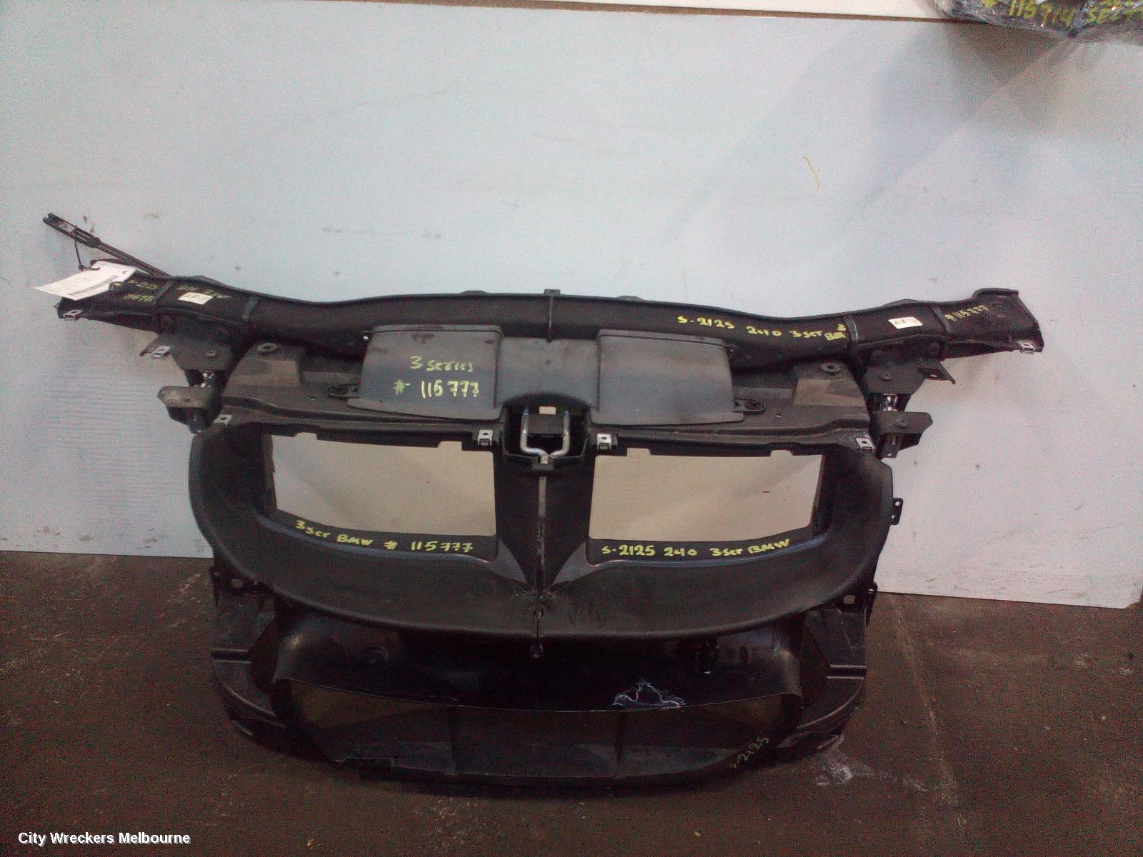 BMW 3 SERIES RADIATOR SUPPORT, E90/E92/E93, (BOLT ON TYPE) 03/2005 - 09/2013