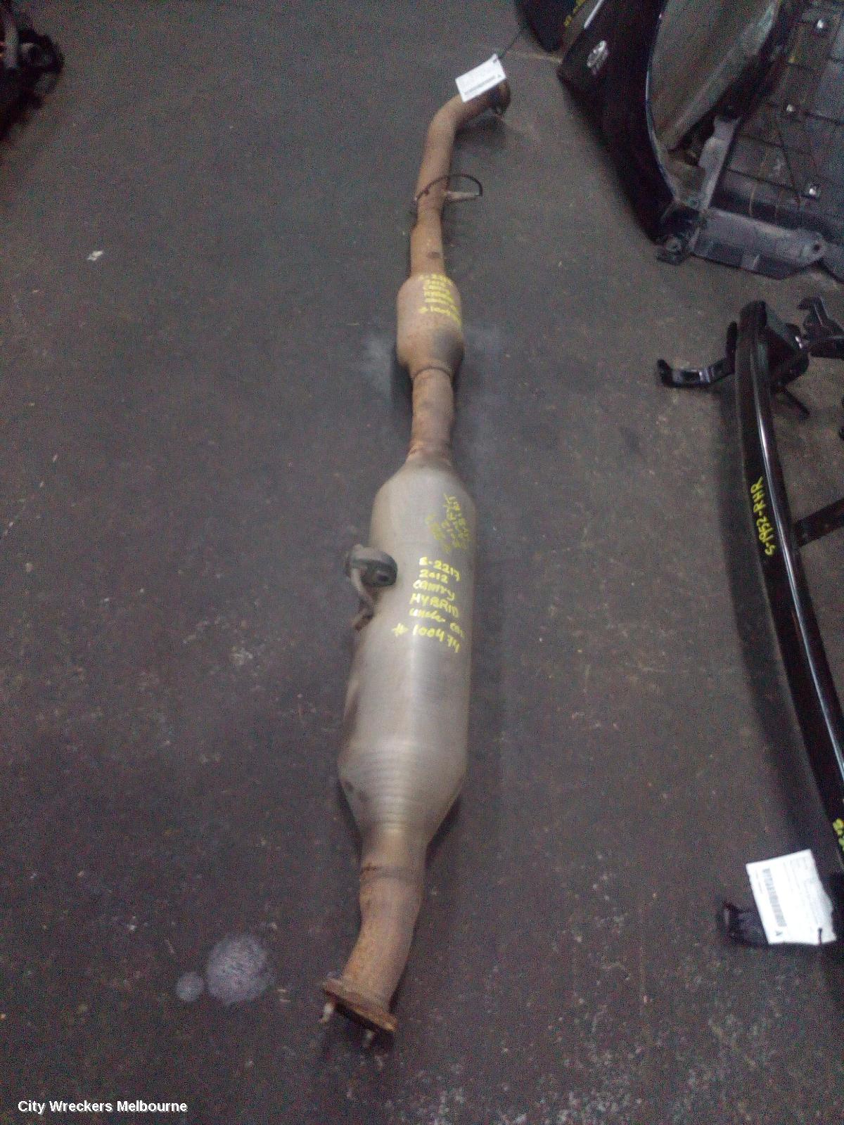 TOYOTA CAMRY CATALYTIC CONVERTER, UNDER CAR-CAT TYPE, 2.5, PETROL, HYBRID, AVV50, 03/2012 - 10/2017