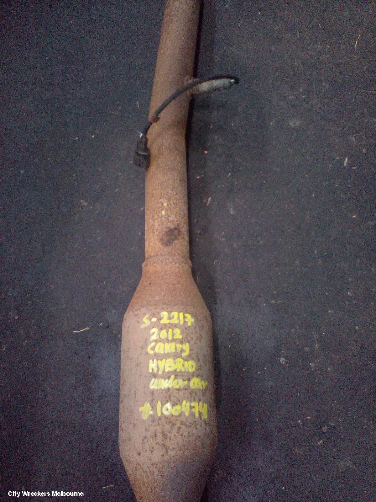 TOYOTA CAMRY CATALYTIC CONVERTER, UNDER CAR-CAT TYPE, 2.5, PETROL, HYBRID, AVV50, 03/2012 - 10/2017