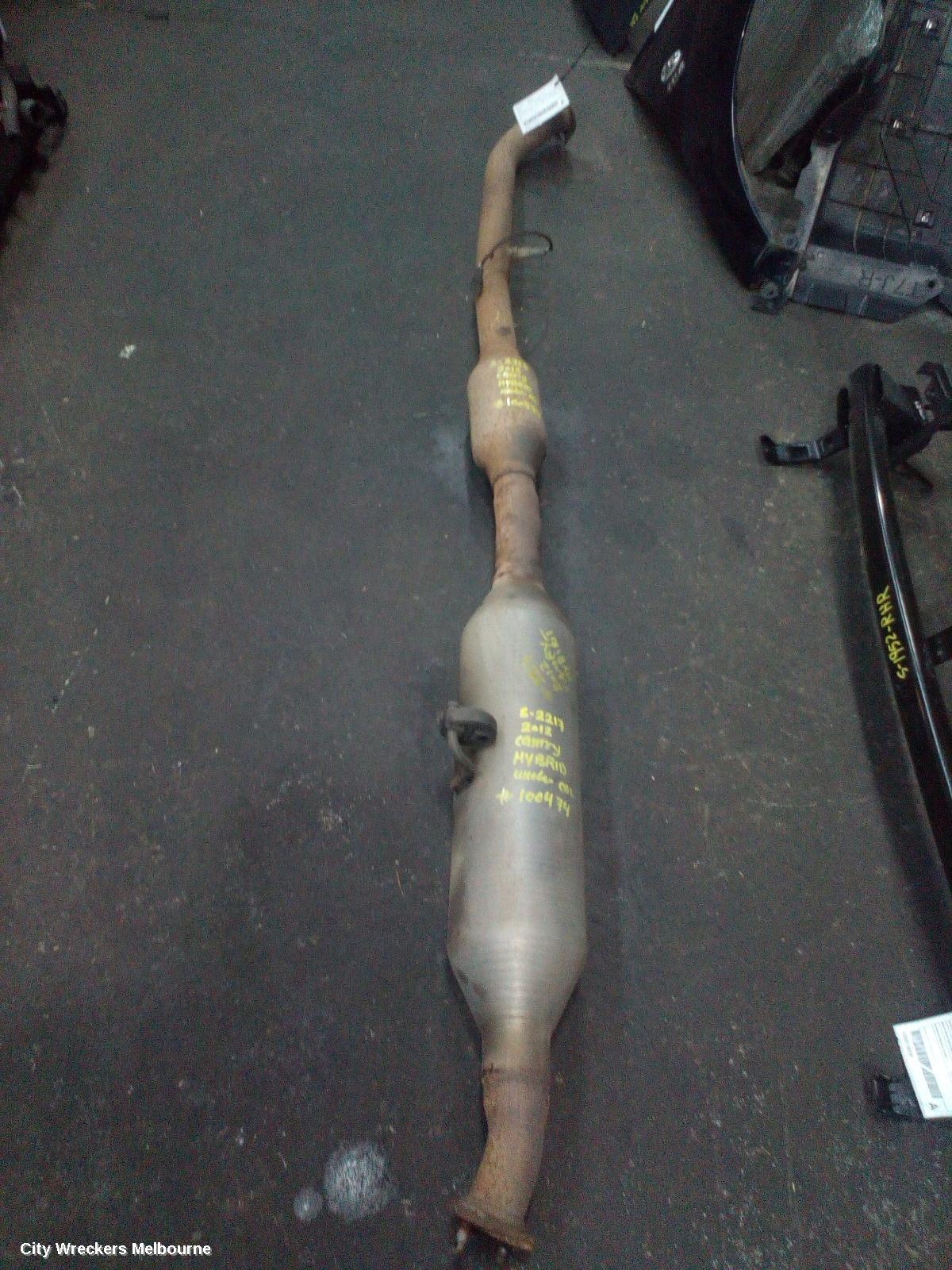 TOYOTA CAMRY CATALYTIC CONVERTER, UNDER CAR-CAT TYPE, 2.5, PETROL, HYBRID, AVV50, 03/2012 - 10/2017