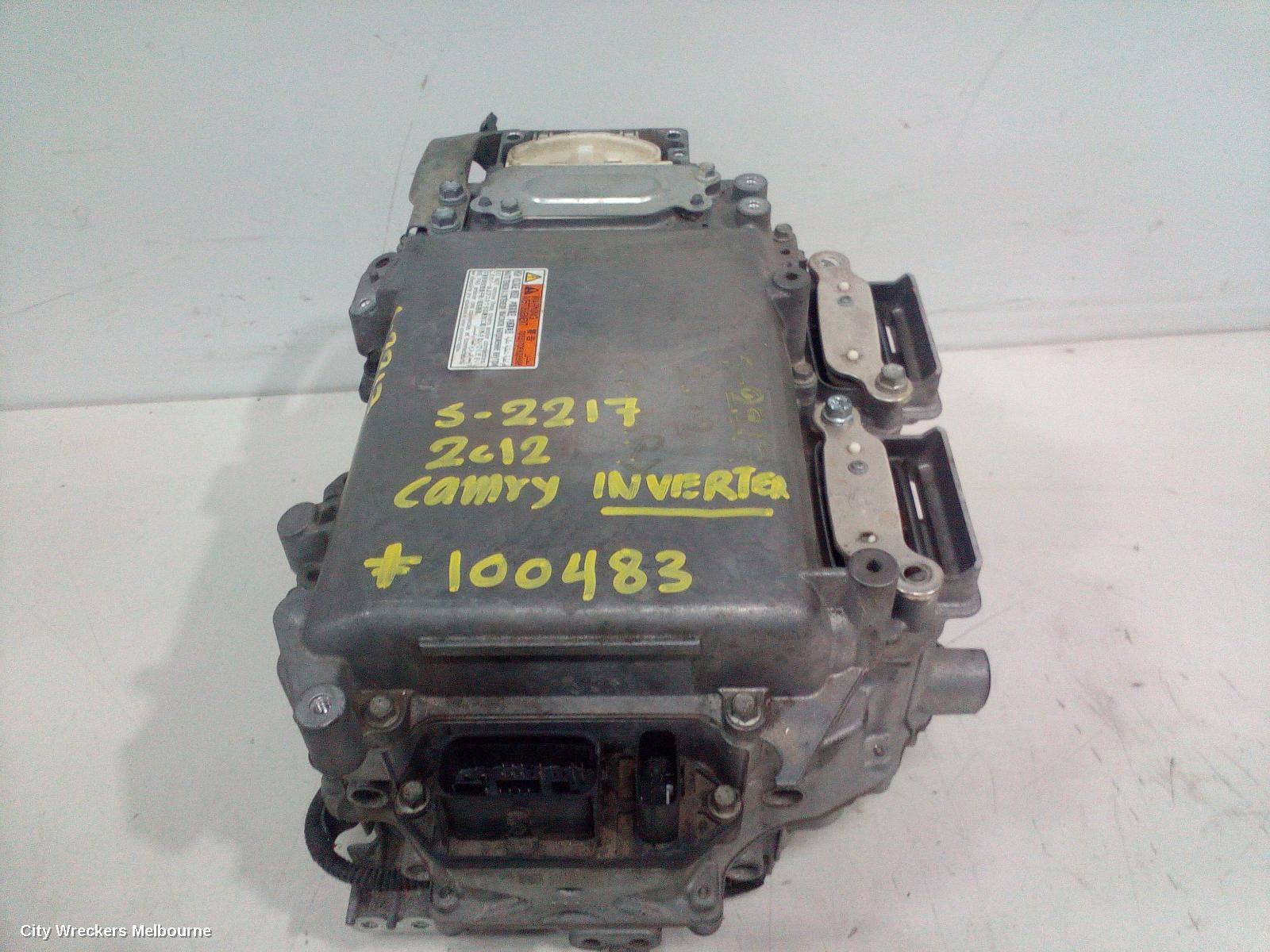 TOYOTA CAMRY INVERTER, HYBRID INVERTER, AVV50R, 03/2012 - 10/2017