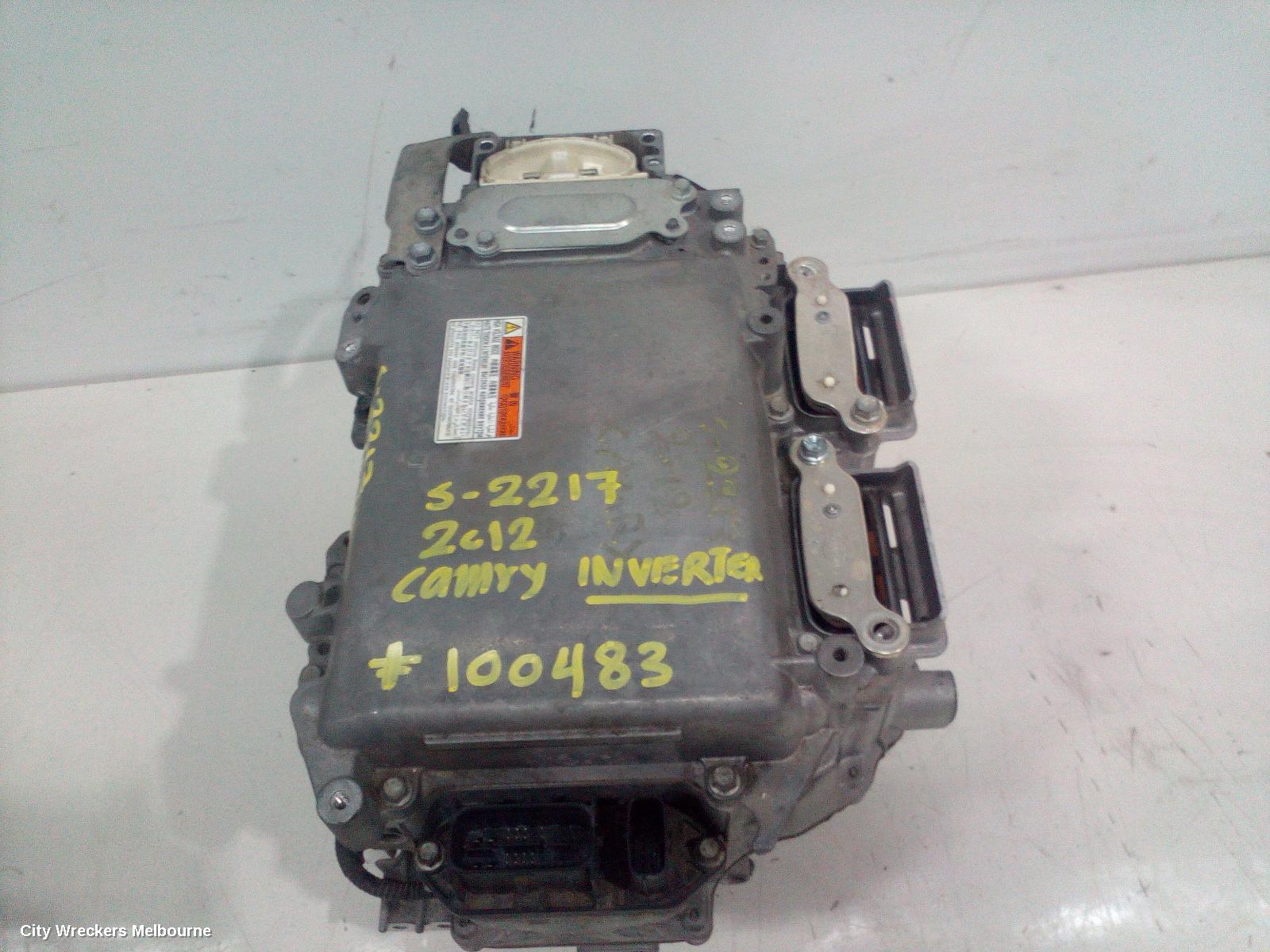 TOYOTA CAMRY INVERTER, HYBRID INVERTER, AVV50R, 03/2012 - 10/2017