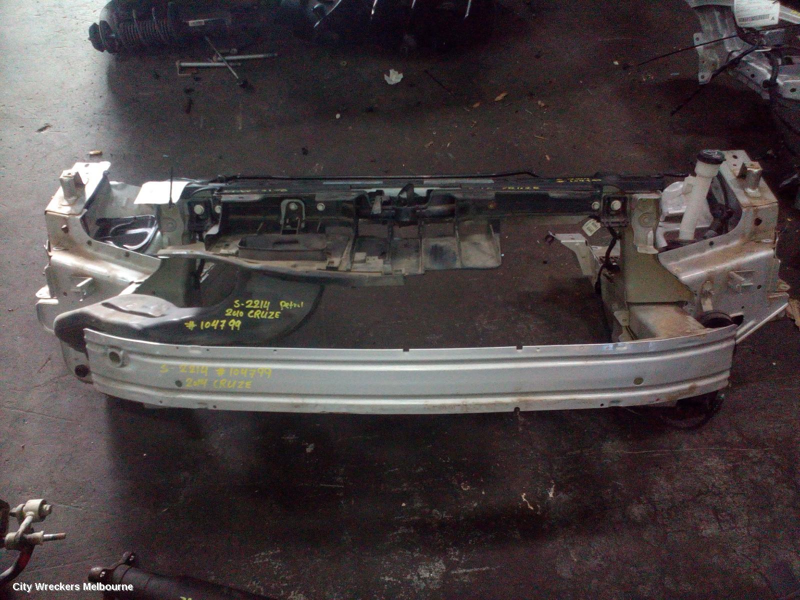 HOLDEN CRUZE RADIATOR SUPPORT, JG, 03/2009 - 02/2011