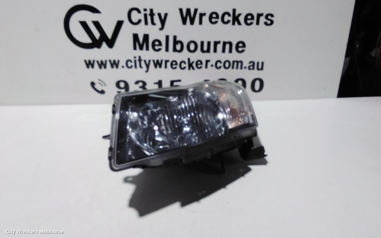 HOLDEN CRUZE LEFT HEADLAMP, JG, 03/2009 - 02/2011
