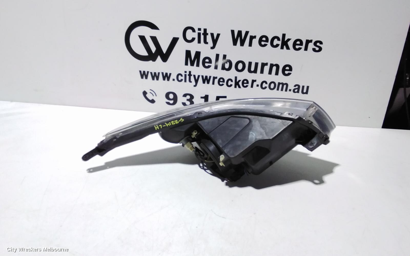 HOLDEN CRUZE LEFT HEADLAMP, JG, 03/2009 - 02/2011