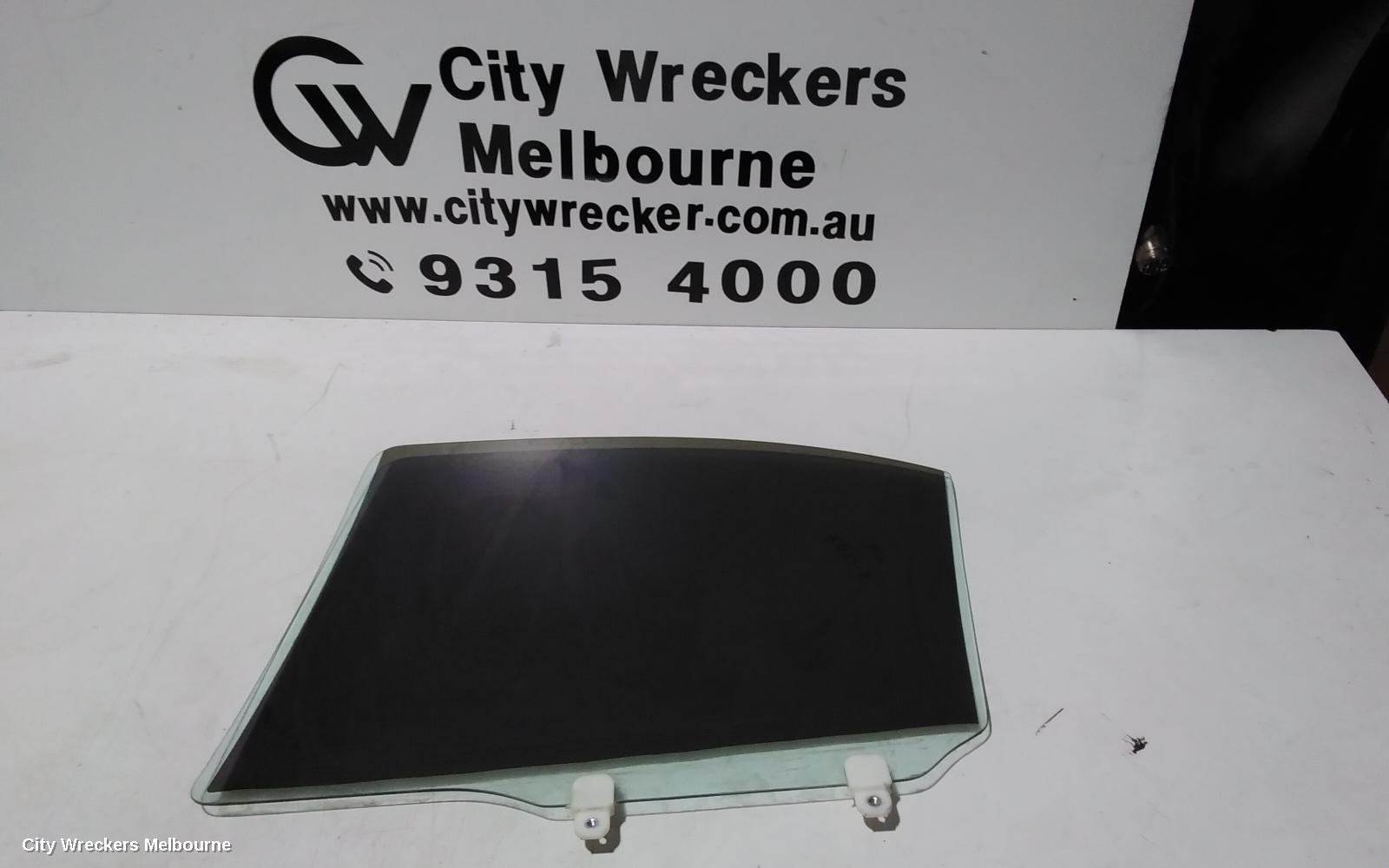 MITSUBISHI LANCER RIGHT REAR DOOR WINDOW, CJ, 09/2007 - 10/2015
