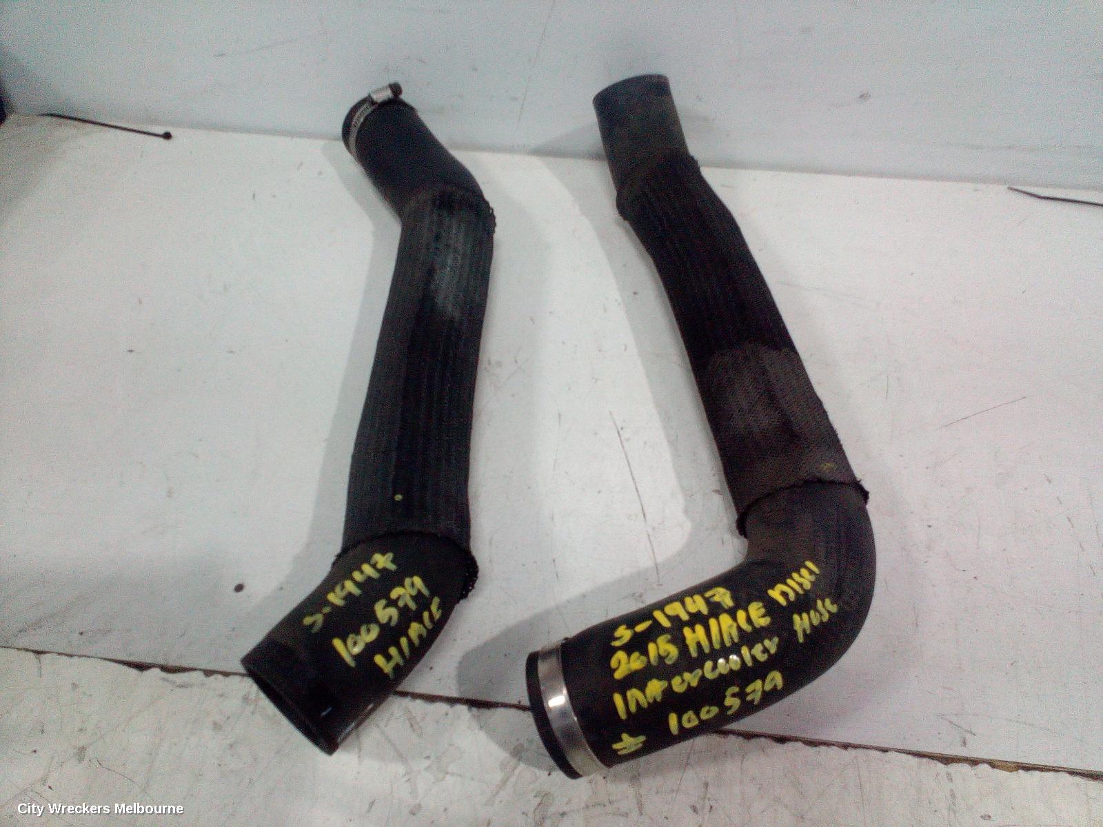 TOYOTA HIACE, TRH/KDH 03/2005 - 04/2019, INTERCOOLER HOSE: 100597