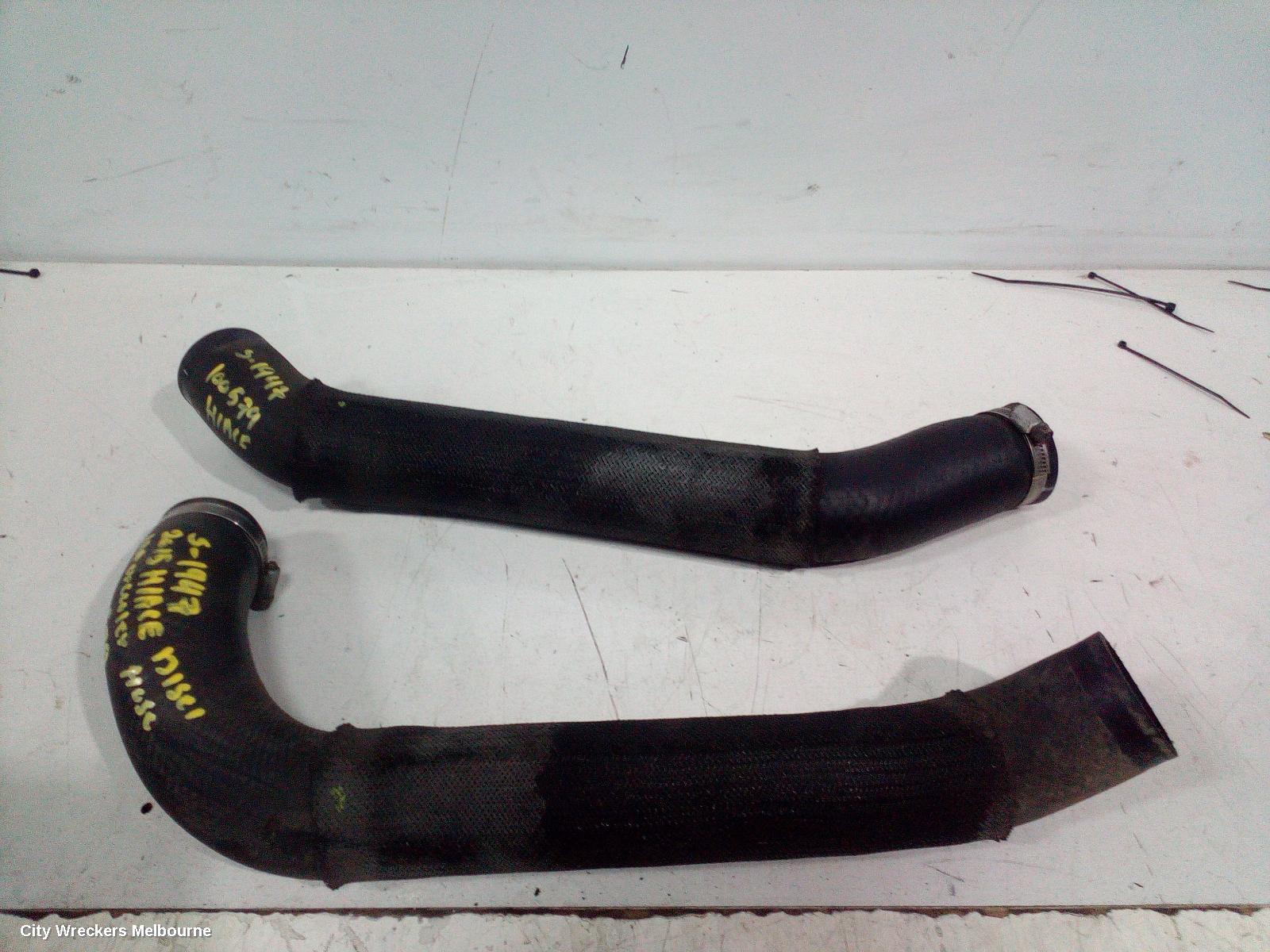 TOYOTA HIACE, TRH/KDH 03/2005 - 04/2019, INTERCOOLER HOSE: 100597
