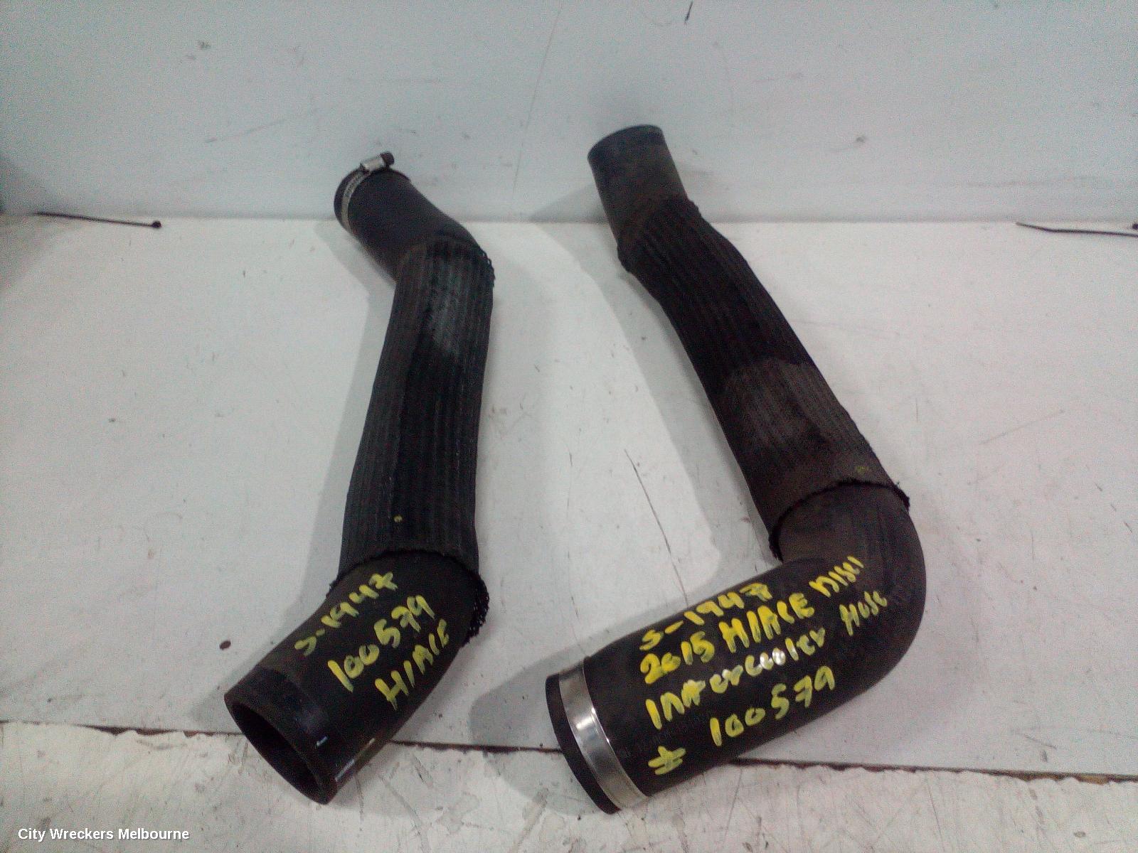 TOYOTA HIACE, TRH/KDH 03/2005 - 04/2019, INTERCOOLER HOSE: 100597