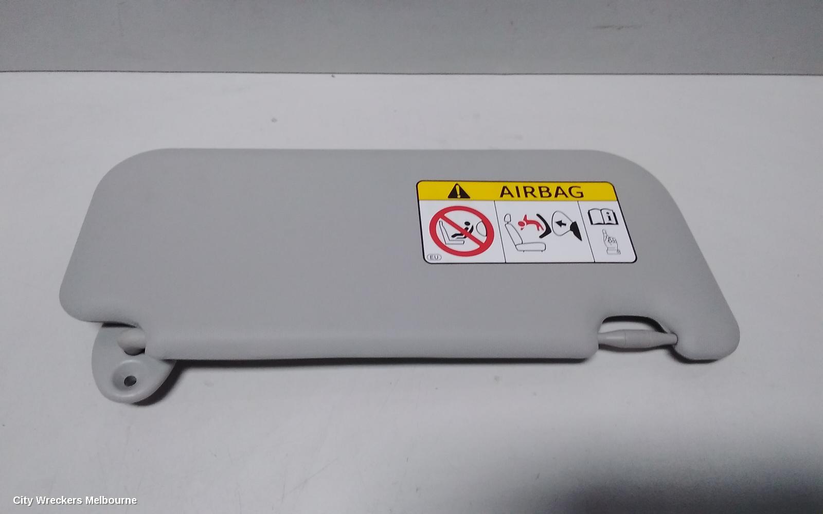 TOYOTA COROLLA SUNVISOR, ZRE182R, LH SIDE, 10/2012 - 06/2018