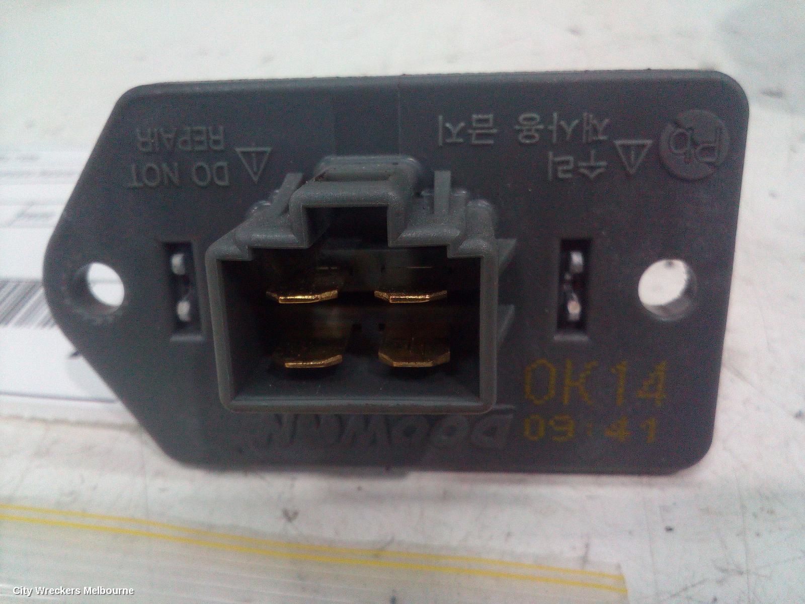 KIA SELTOS FAN SPEED RESISTOR, SP2, 07/2019 ONWARDS