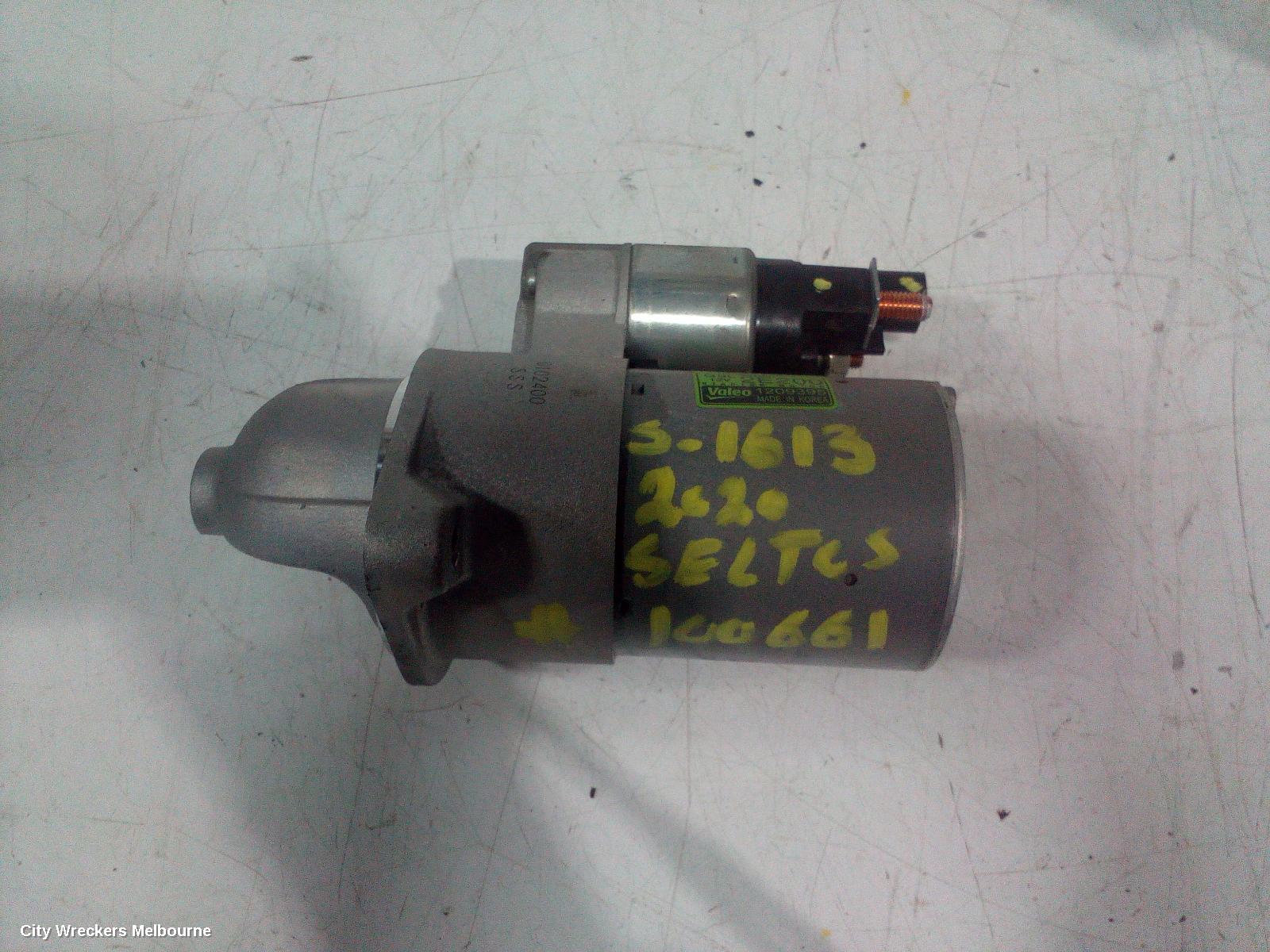KIA SELTOS STARTER, PETROL, 2.0, SP2, 07/2019 ONWARDS