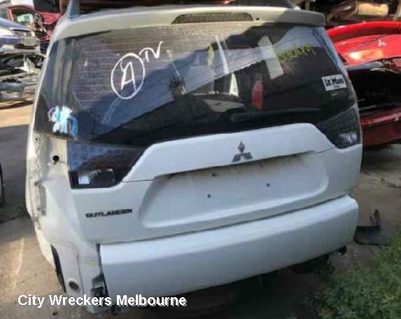 MITSUBISHI OUTLANDER BOOTLID/TAILGATE, TAILGATE, ZG-ZH, UPPER, NON CAMERA TYPE, 11/2006 - 10/2012