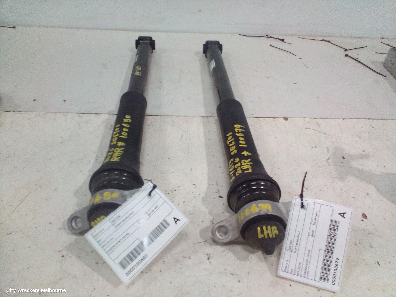 KIA SELTOS LEFT REAR STRUT, SP2, 07/2019 ONWARDS