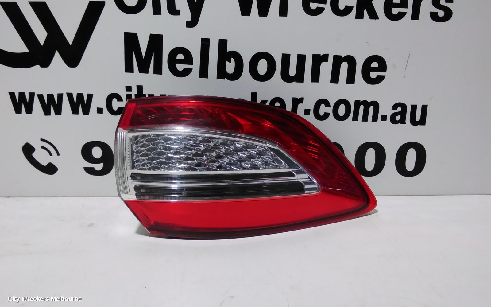 FORD MONDEO LEFT TAILLIGHT, MC, WAGON, 11/2010 - 12/2014