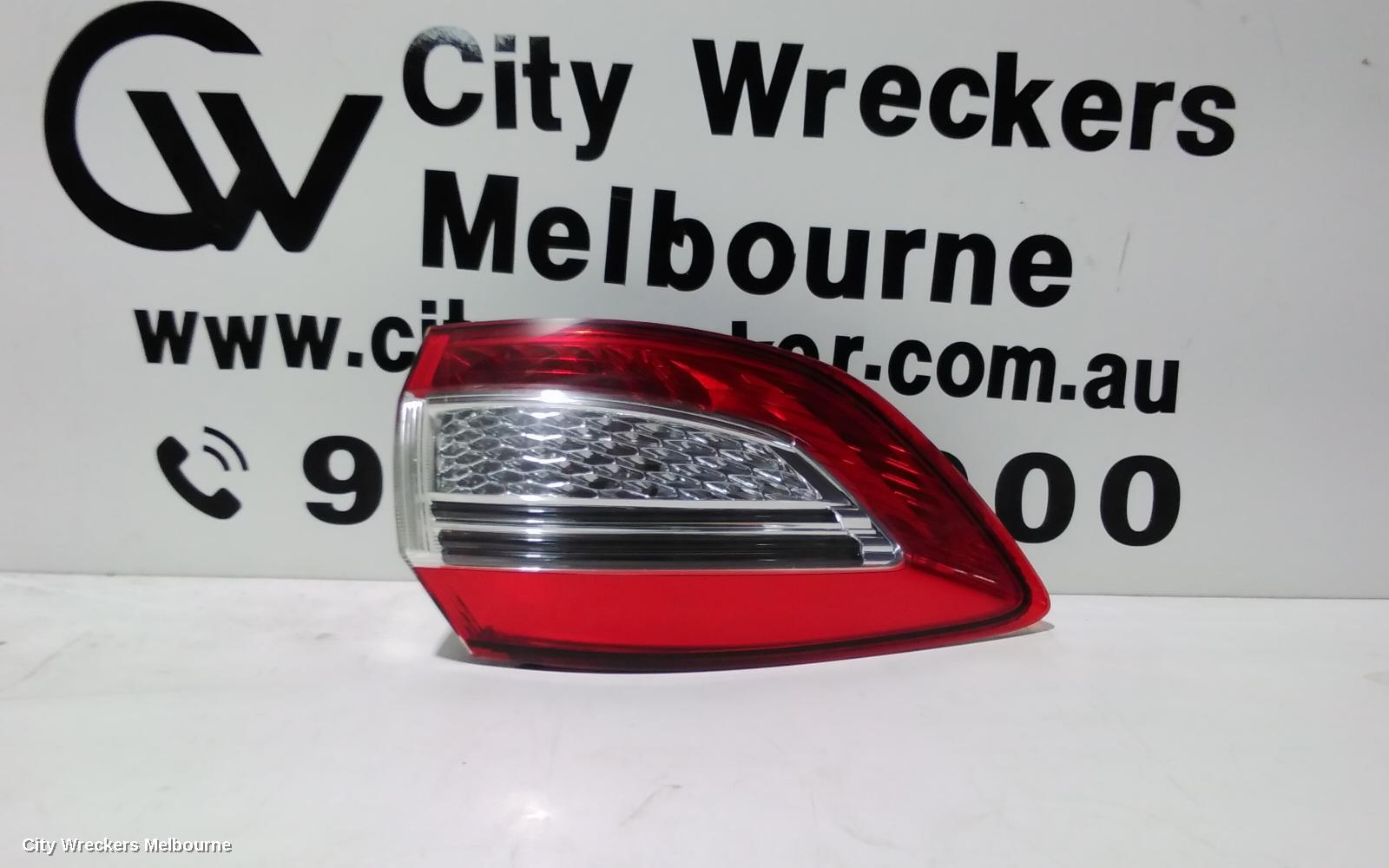 FORD MONDEO LEFT TAILLIGHT, MC, WAGON, 11/2010 - 12/2014